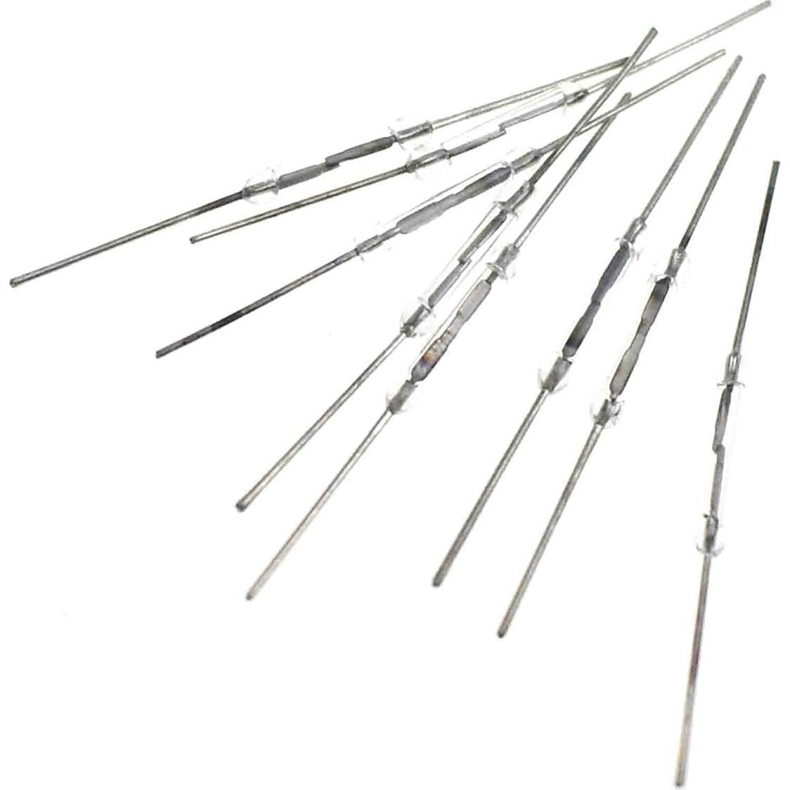 5pcs MKA-14103 Tone Leads Glass N/O SPST Reed Switches 10-15AT 2 x 14mm A