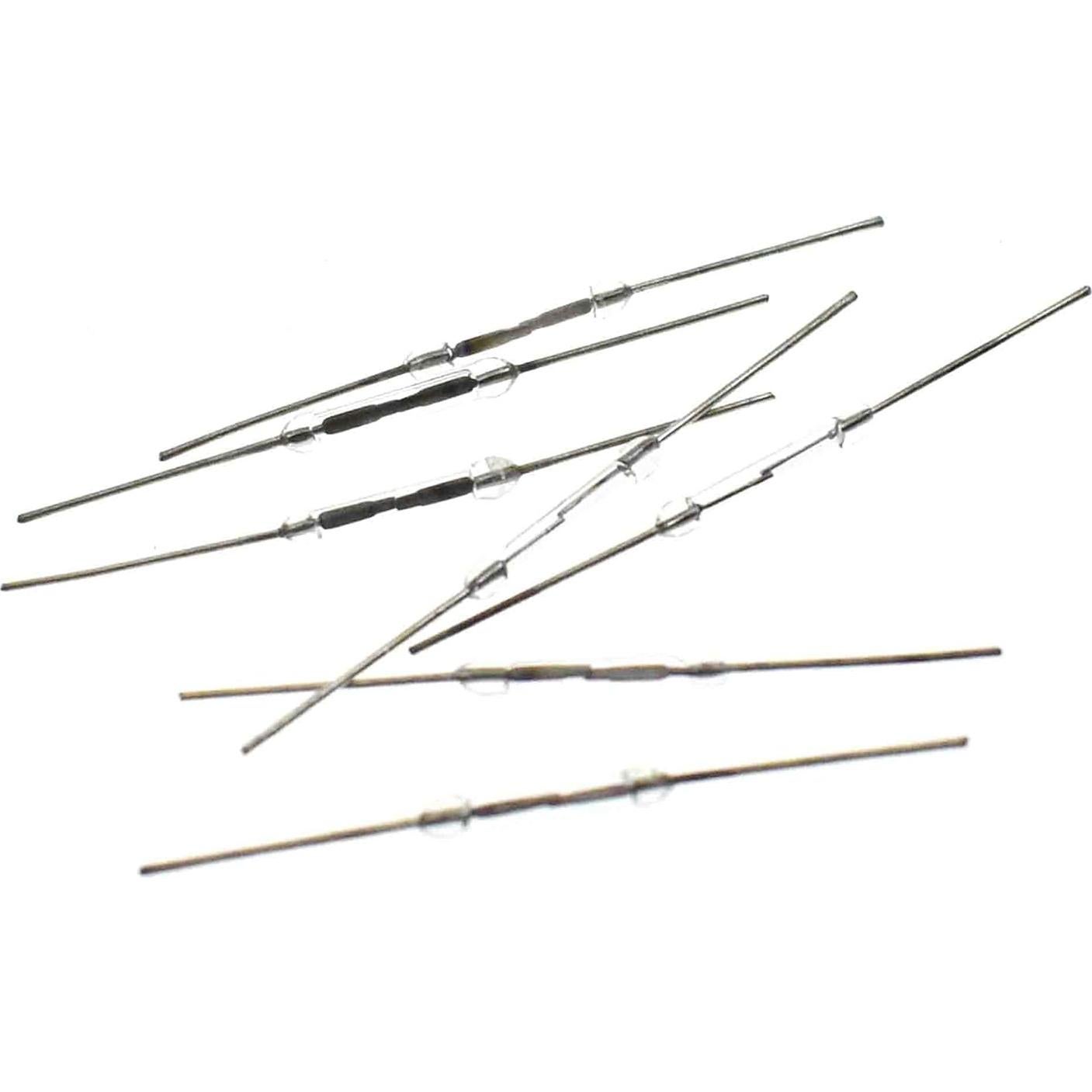 5pcs MKA-14103 Tone Leads Glass N/O SPST Reed Switches 10-15AT 2 x 14mm A