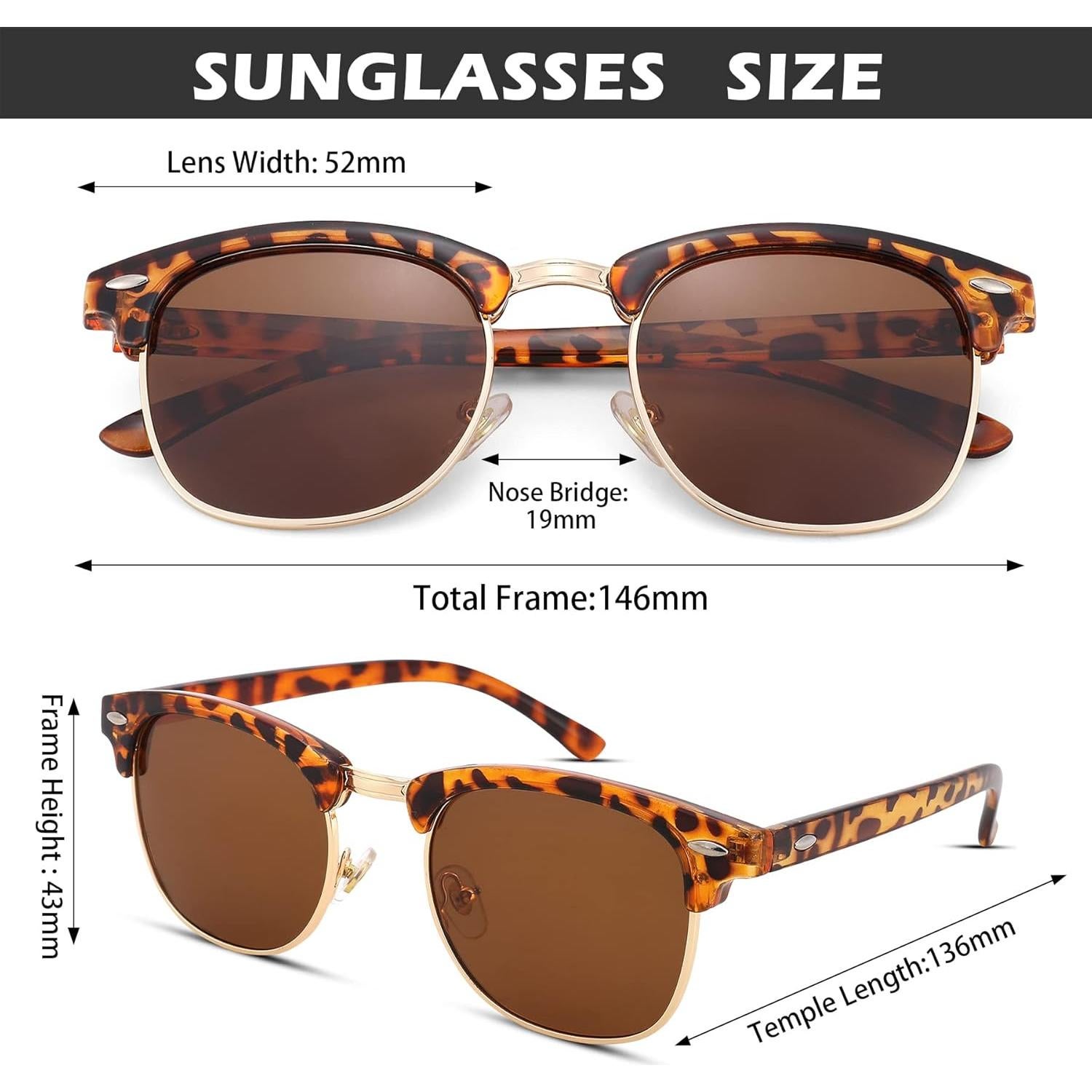 Gafas de sol polarizadas Pro Acme UV 400 unisex 2 piezas