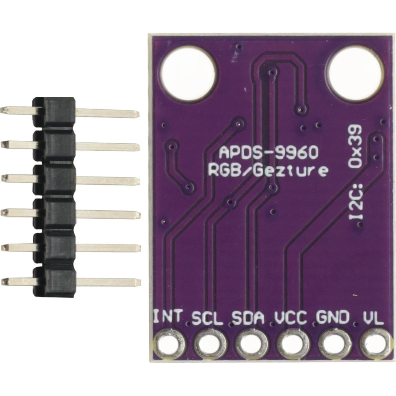 Sensor de Proximidad y Gestos RGB APDS9960 2 Pcs I2C