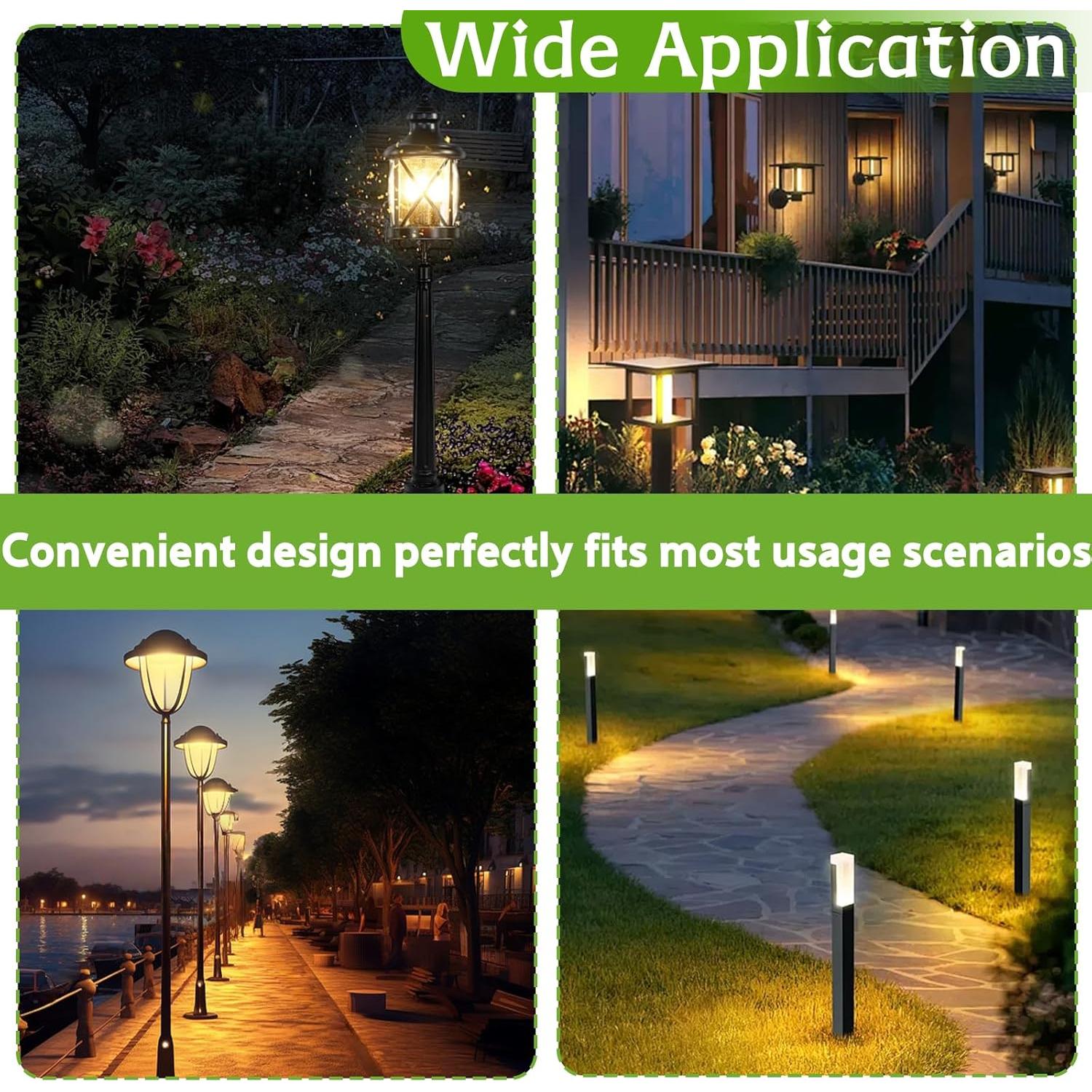 Paquete de 2 Sensores de Luz Fotocélula Stitokg - Impermeables