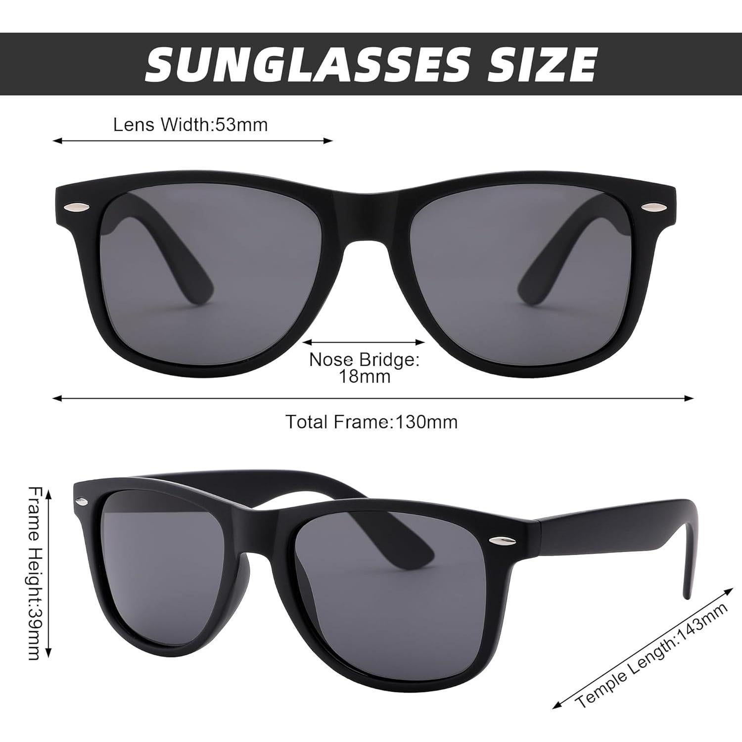 Gafas de sol polarizadas Pro Acme UV 400 unisex semi sin montura