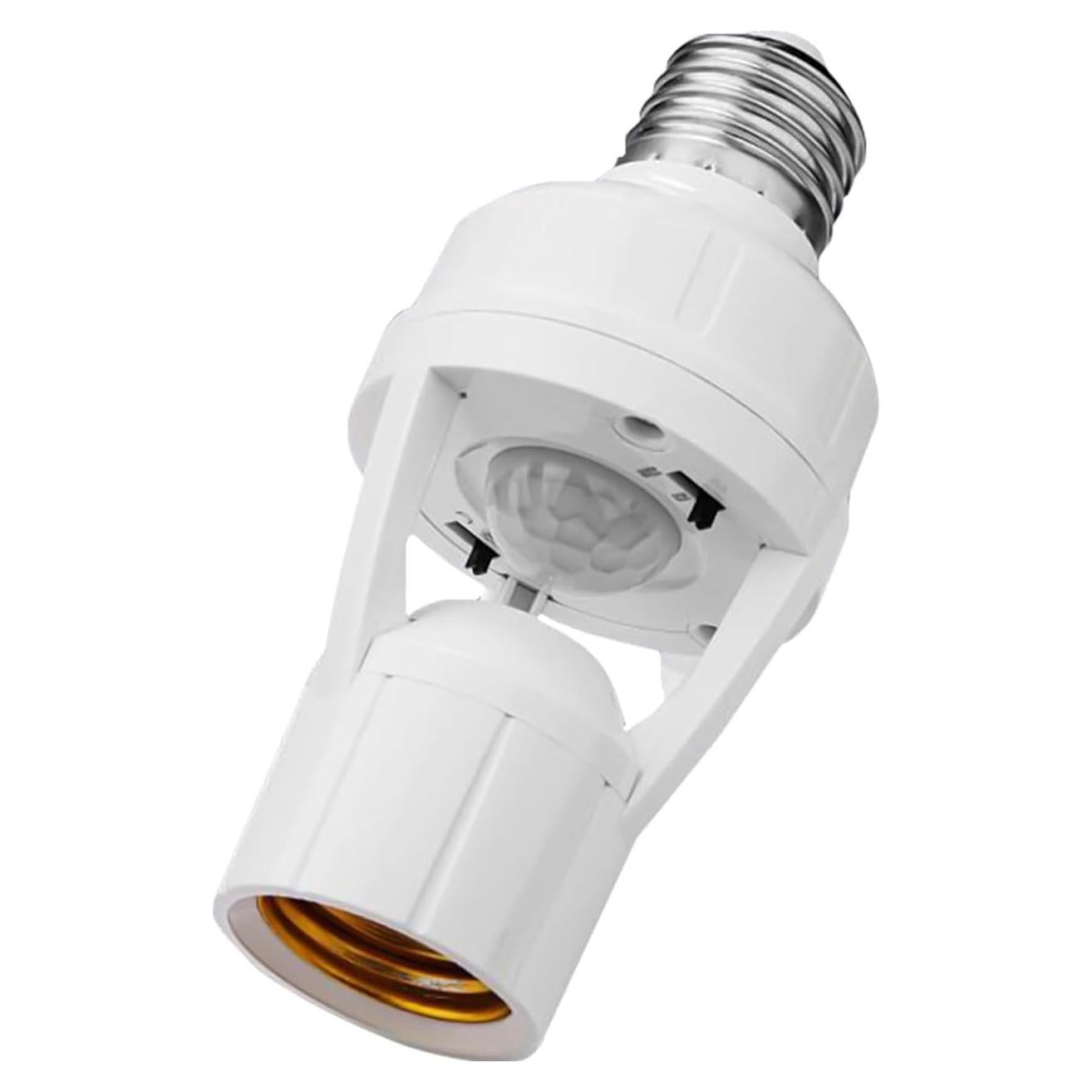 Adaptador de Enchufe con Sensor de Movimiento Bluedery E26/E27