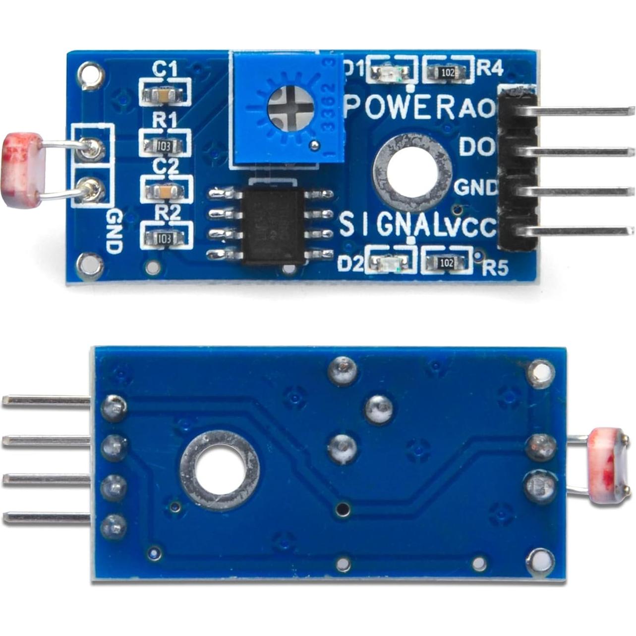 10 Módulos Sensor Fotosensible Gowoops 3.2x1.4cm Luz