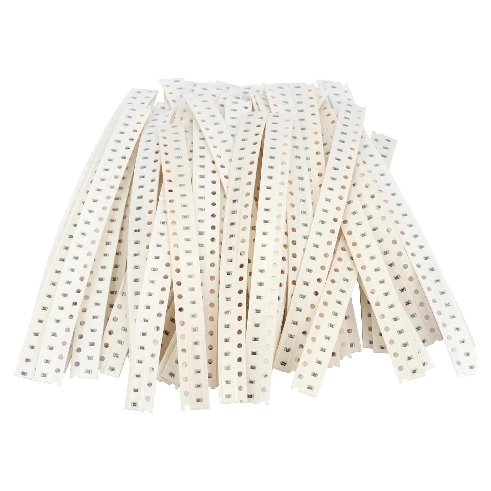 Kit de Resistencias SMD 1206 MTDELE 1500 Pcs 0-10MΩ 1/4W