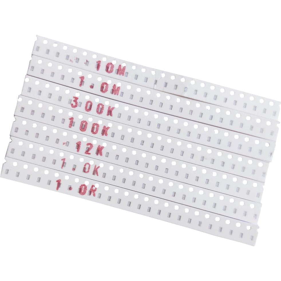 Kit de Resistencias SMD 0603 YOBETT 1625 Piezas 1% Tolerancia
