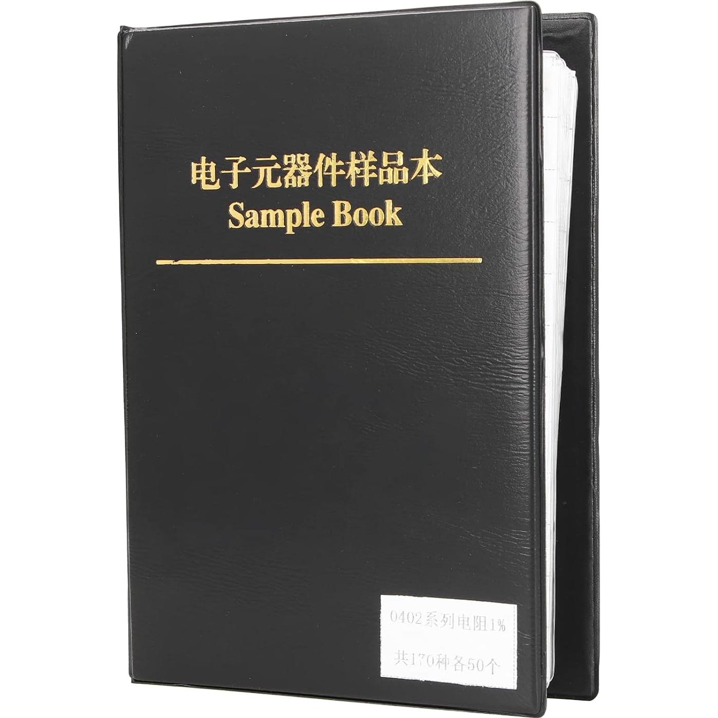 Kit de Resistores SMD 170 Valores 0402 1% Tolerancia 50pcs