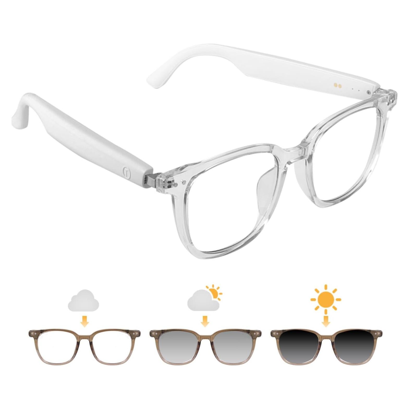 Gafas Inteligentes Tulbeys GS07 Bluetooth UV400 Lentes Fotocromáticos