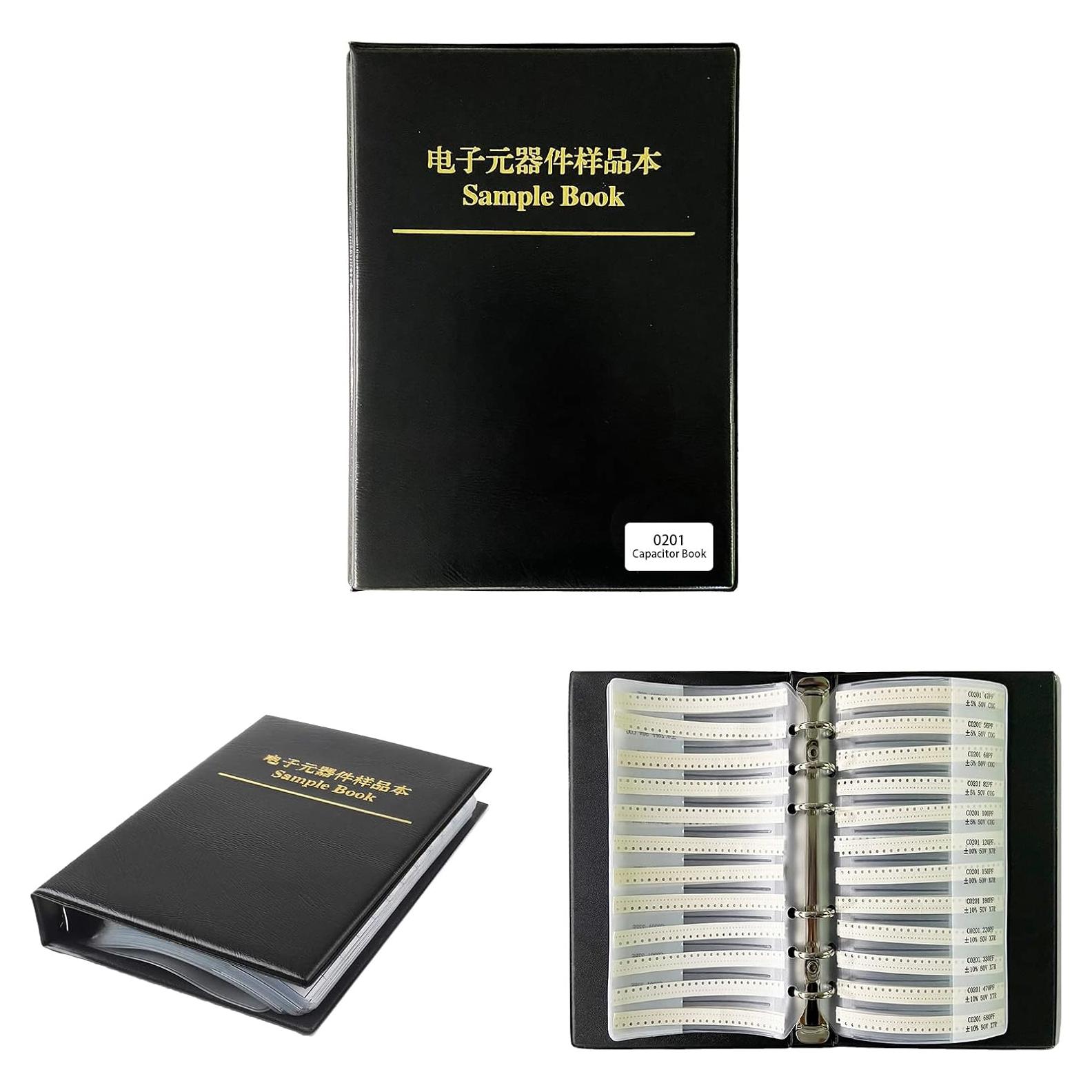 Kit de Capacitores SMD 0201 Easyscen 50 Valores 2500pcs