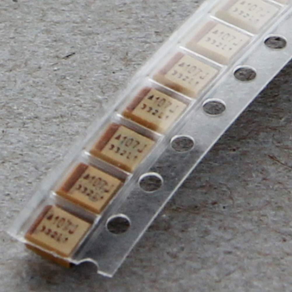 Capacitor de Tantalio SMD Fielect 100uF 6.3V 50Pcs 4x3x2mm