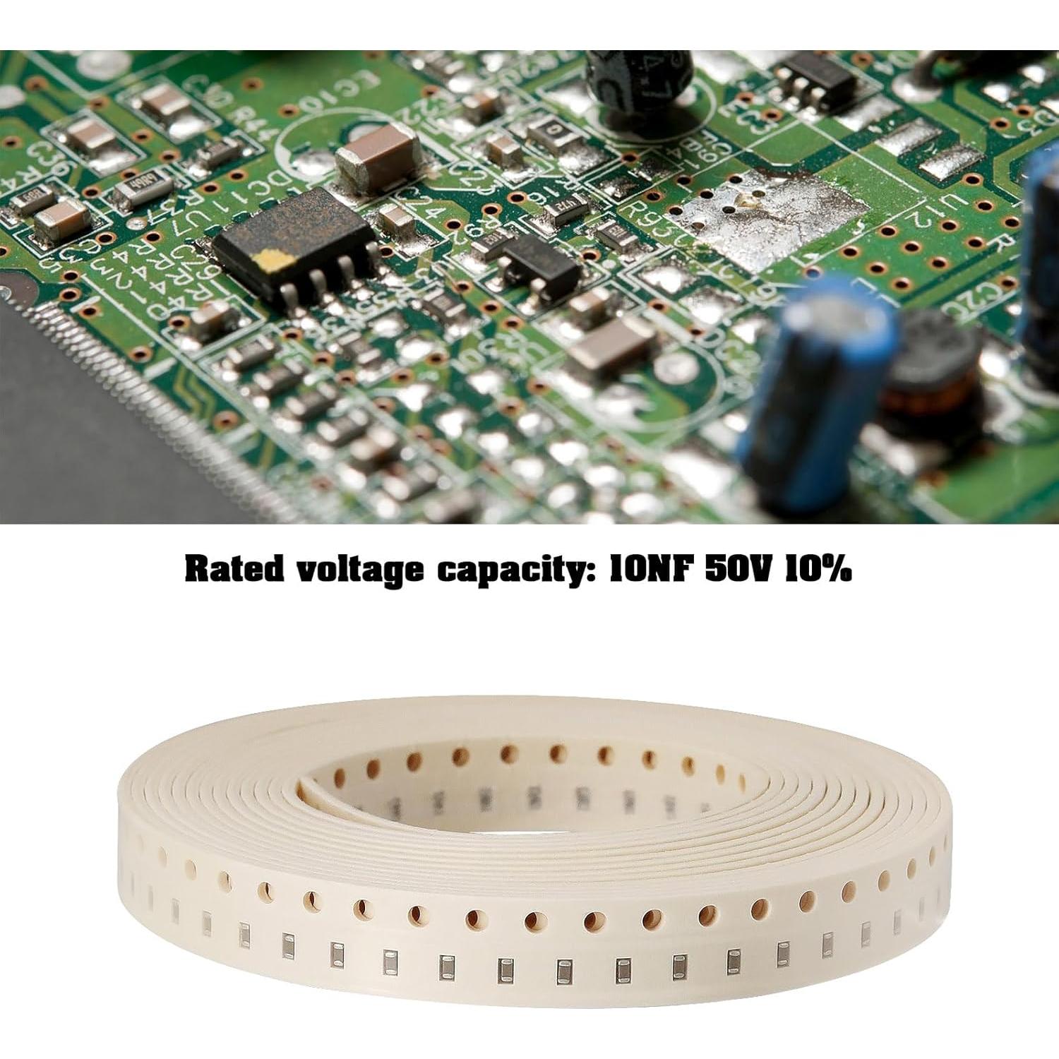 500 Fusibles de Capacitor Cerámico SMD 10NF 50V 10% OTOTEC