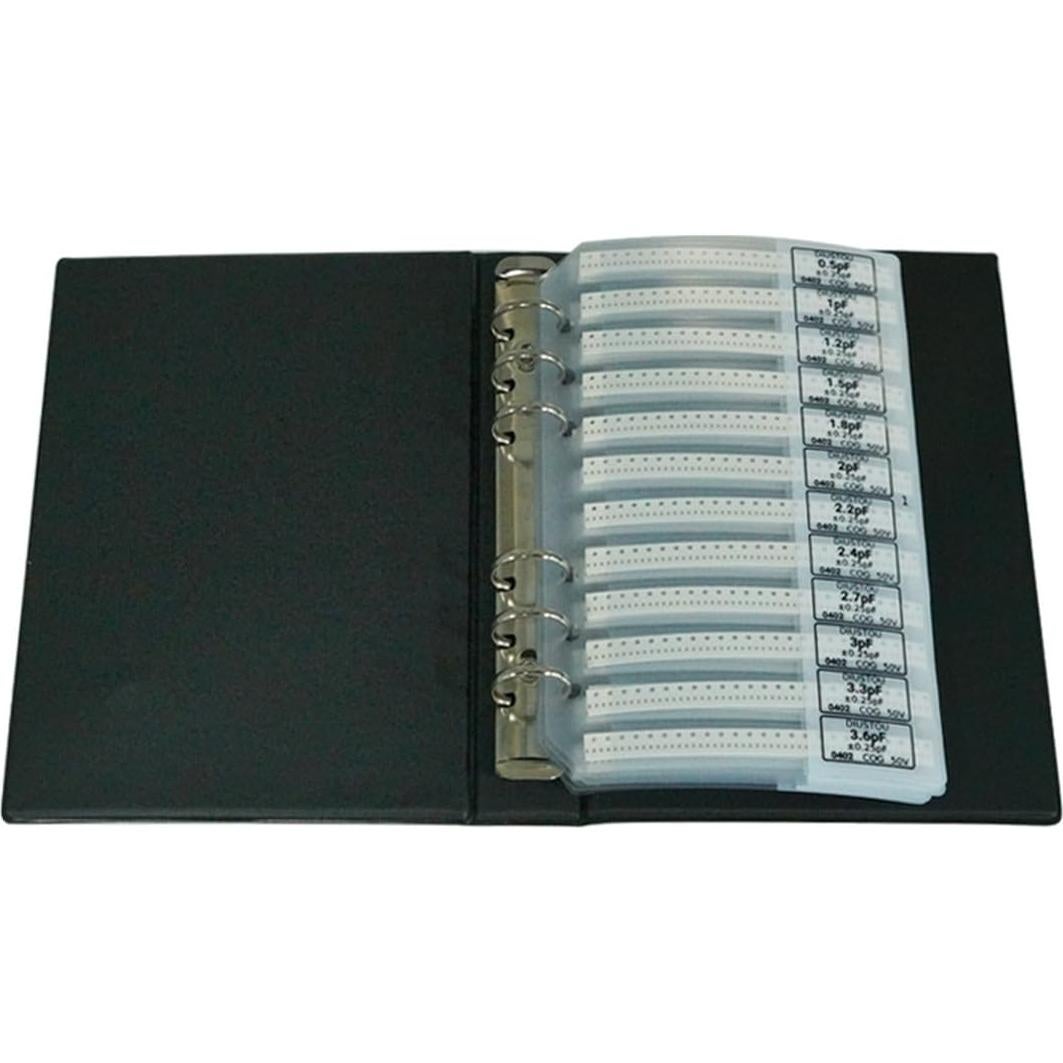Kit de Capacitores SMD 0402 DIUSTOU 84 Tipos 0.5pF-10uF