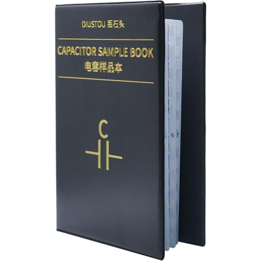 Kit de Capacitores SMD 0402 DIUSTOU 84 Tipos 0.5pF-10uF