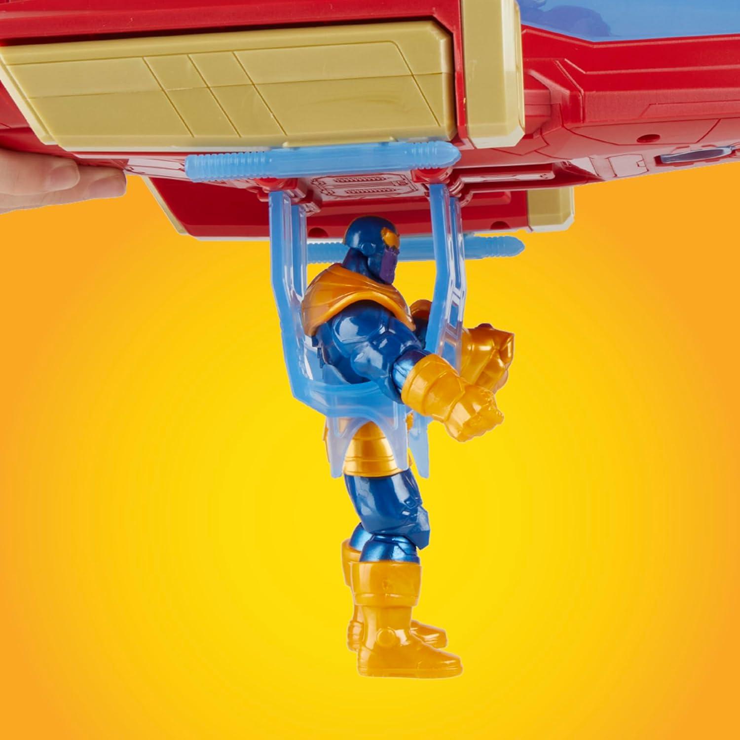 Jet de Batalla Iron Man Hasbro 10 cm con figura de acción