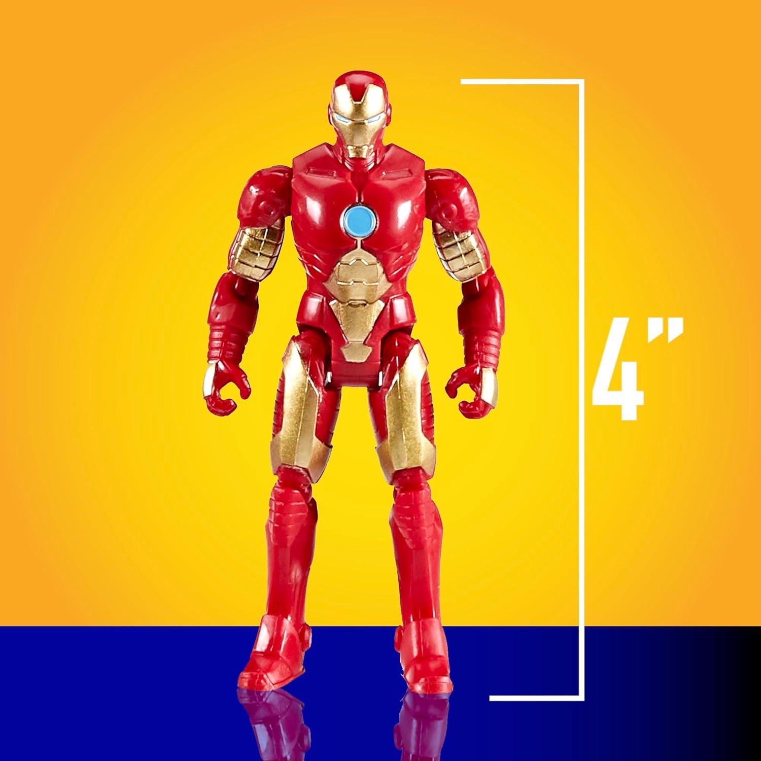 Jet de Batalla Iron Man Hasbro 10 cm con figura de acción