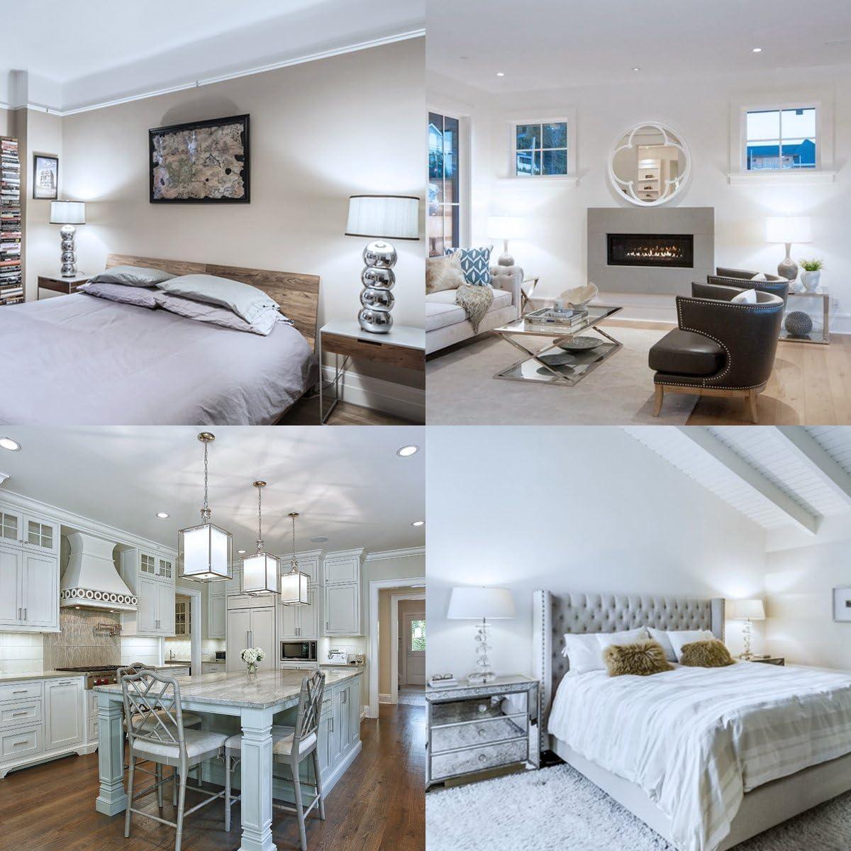 Bombilla LED Regulable E26 Leools 8W 4000K 800LM 6Pack