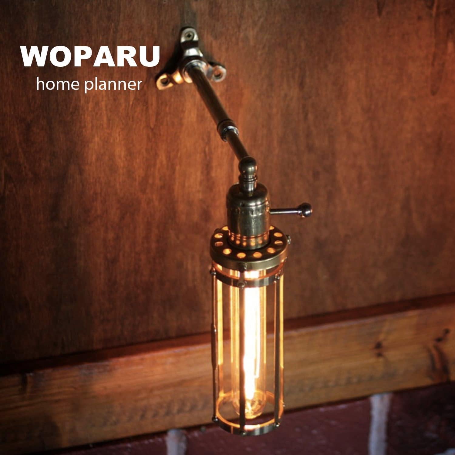 Bombilla Edison Vintage WOPARU T28 4W 18.5cm Ámbar Dimmable