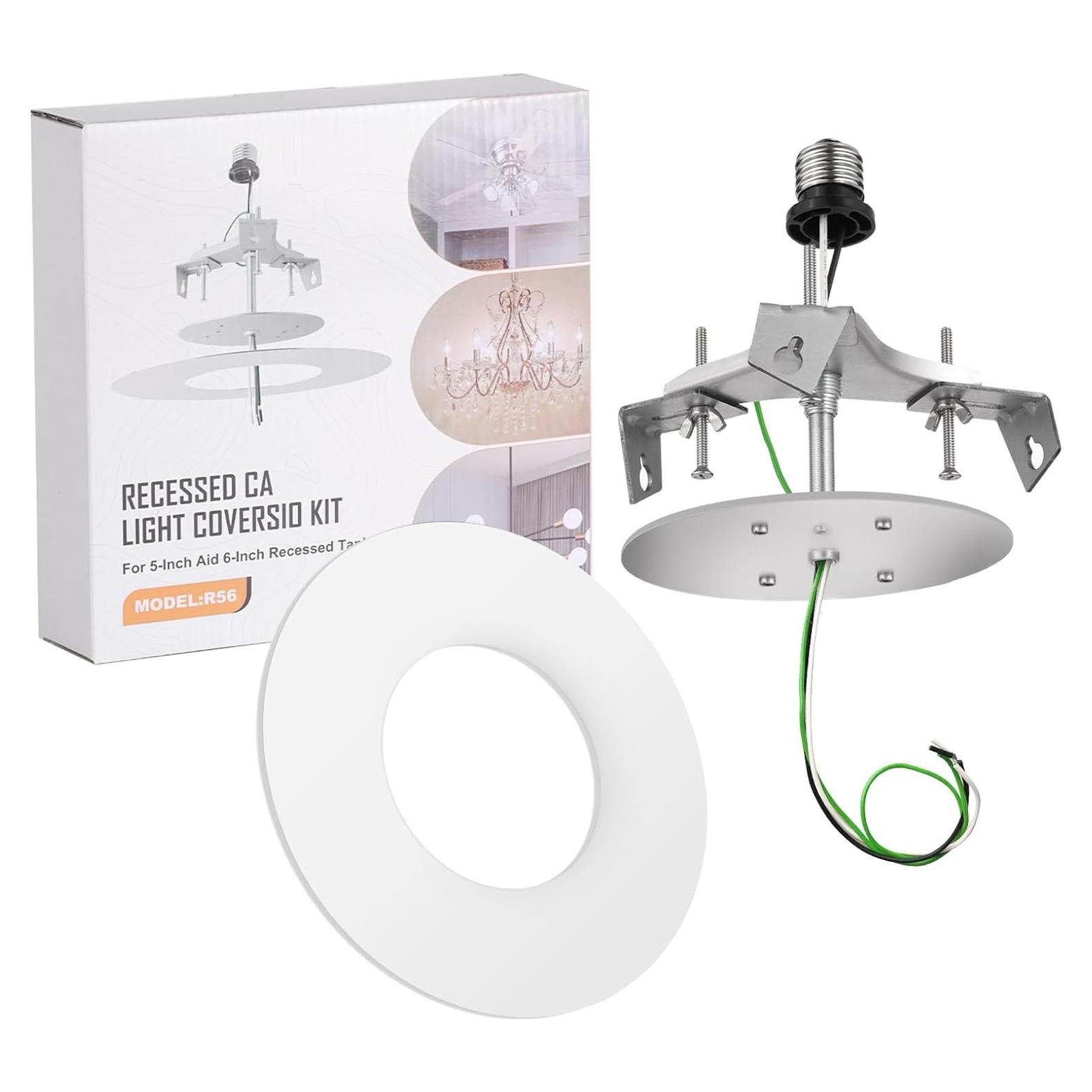 Kit de Conversión Luz Empotrada R56 HAI FEIPN 20cm Acero Blanco