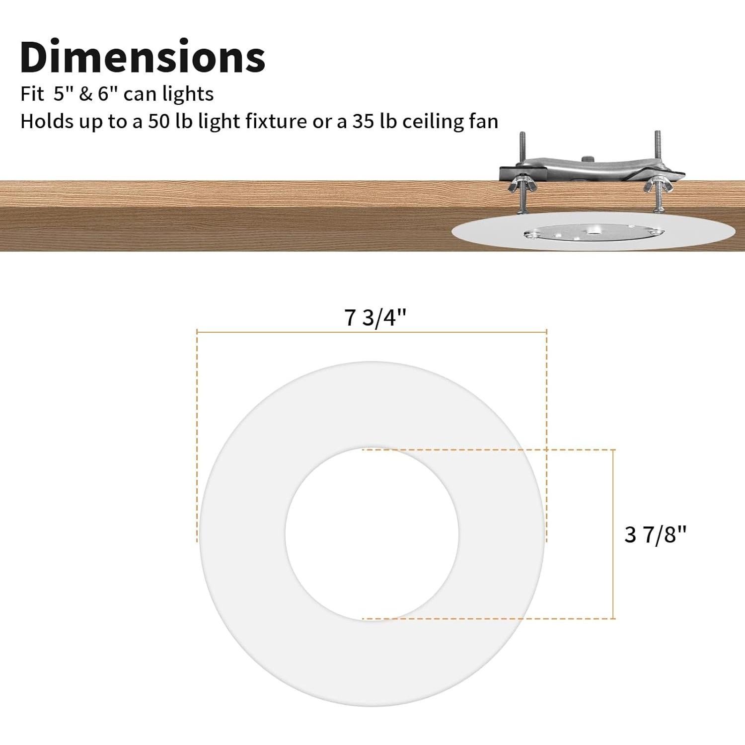 Kit de Conversión Luz Empotrada R56 HAI FEIPN 20cm Acero Blanco