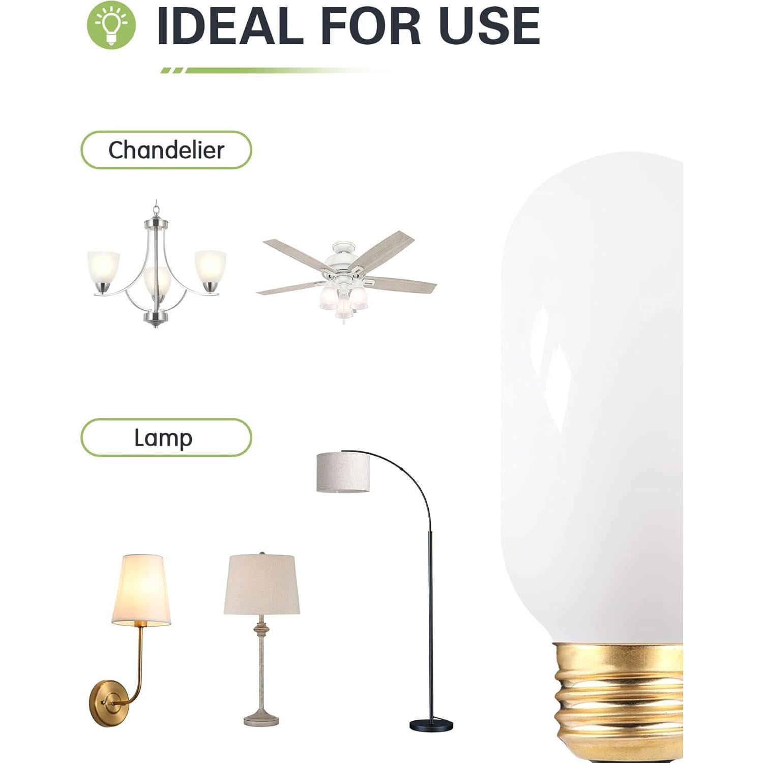 Bombilla LED regulable LUMILECT T45 E26 2W 2700K 3 unidades