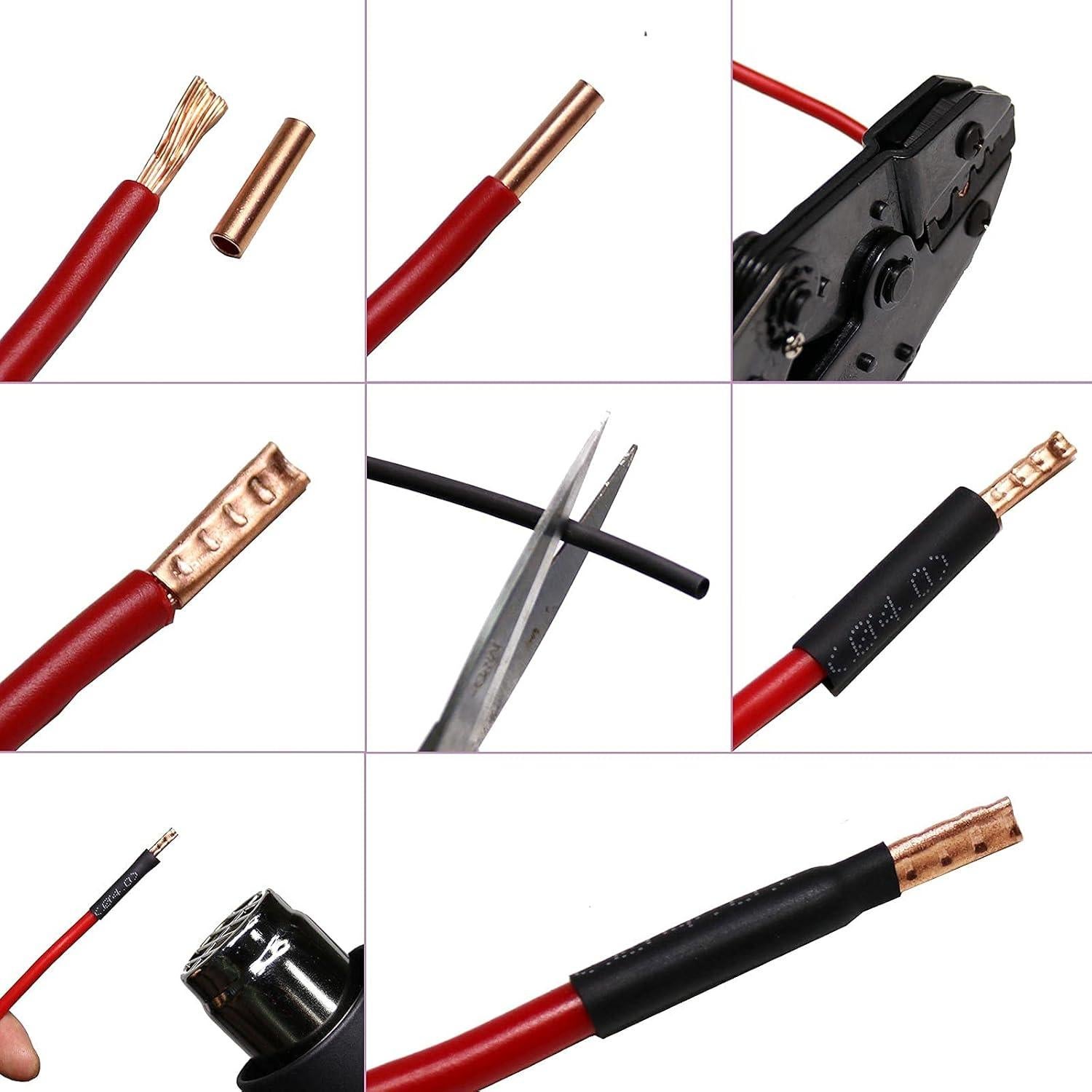 Kit de Conectores de Cable Pastall 970 Piezas Cobre Estañado