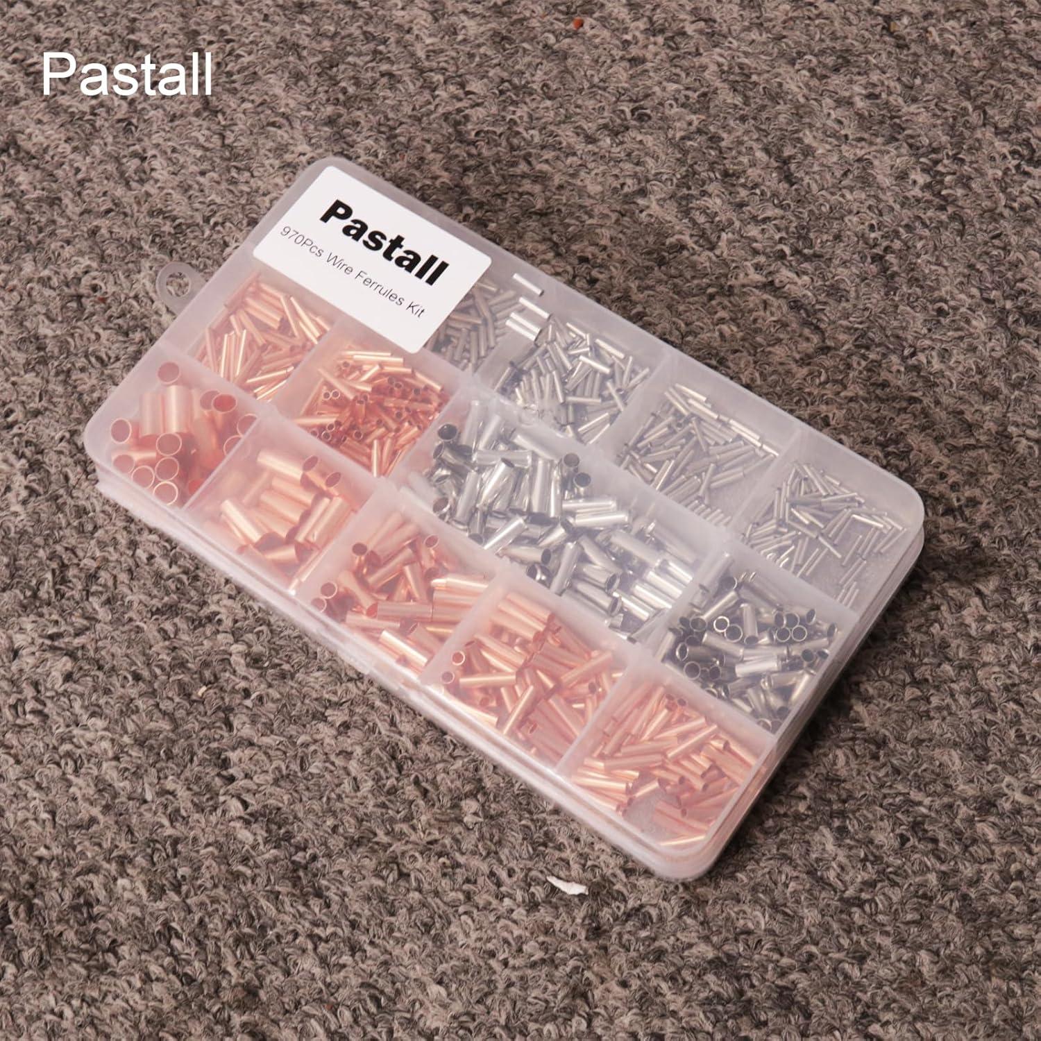 Kit de Conectores de Cable Pastall 970 Piezas Cobre Estañado
