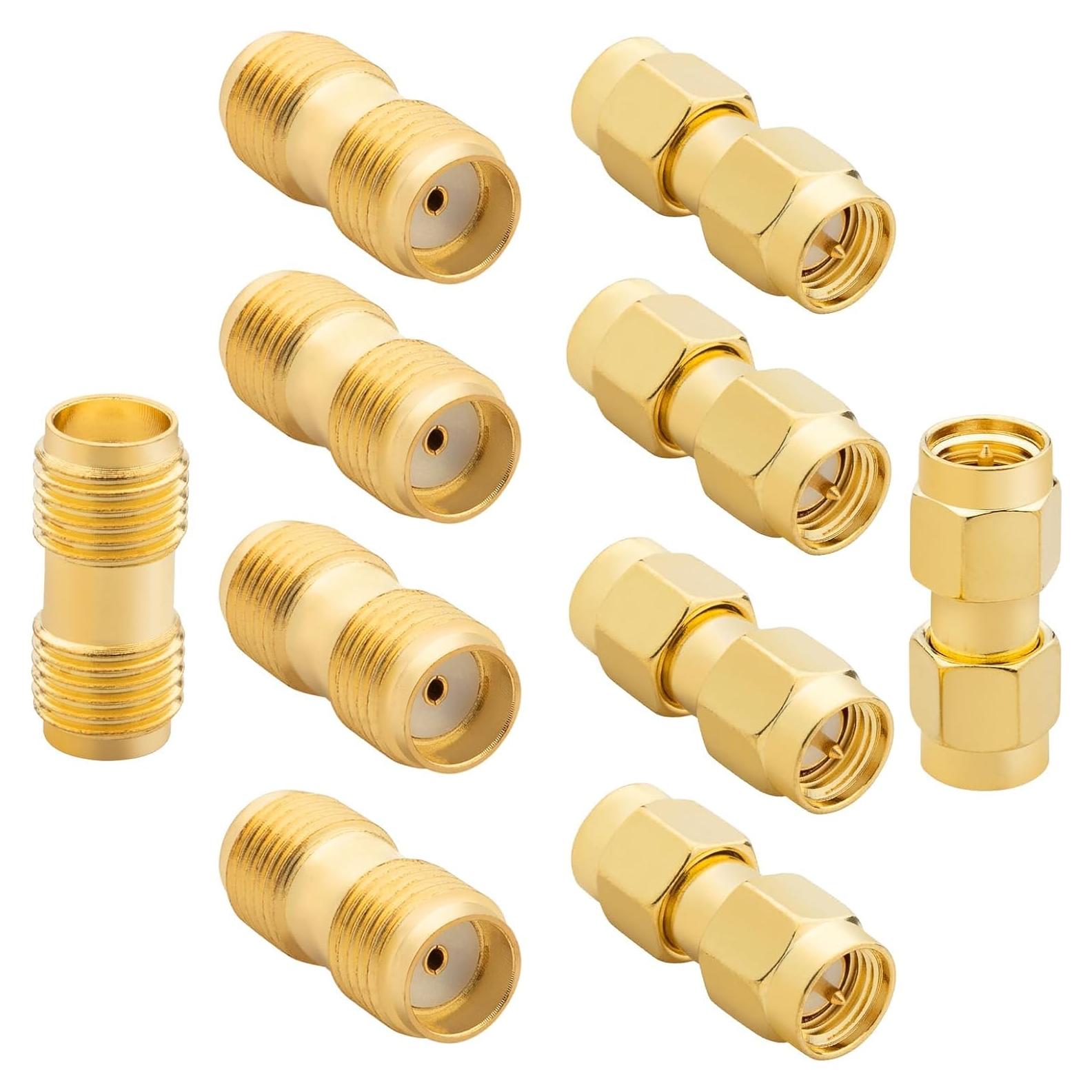 Kit de Adaptadores SMA Anina 10 Piezas RF 5G WiFi