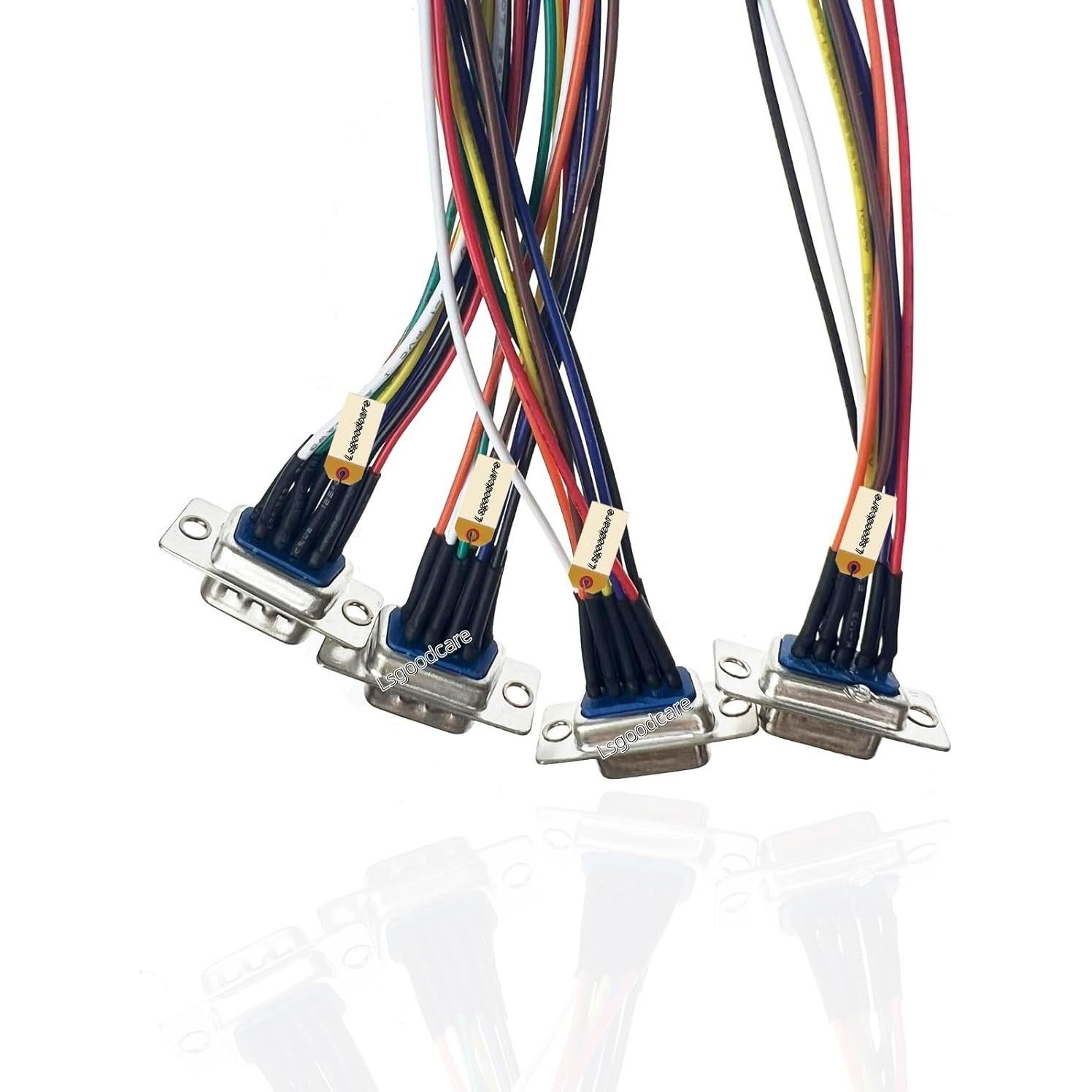 Conector RS232 DB9 Hembra Macho Lsgoodcare 9 Pin 30 cm