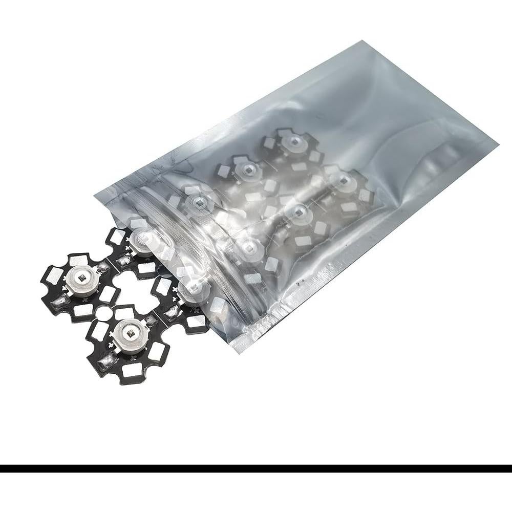 10 Chips LED Infrarrojos 3W Vrabocry 850nm con PCB 20mm