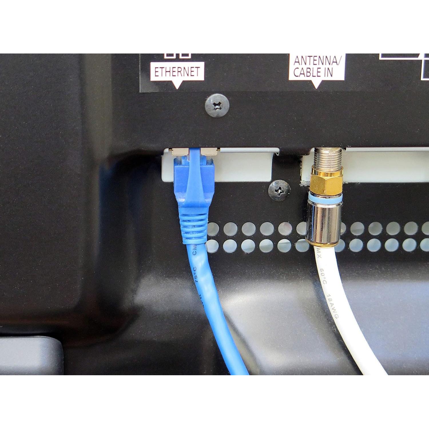 Conectores RJ45 reparadores Bit64 - 5 piezas colores variados