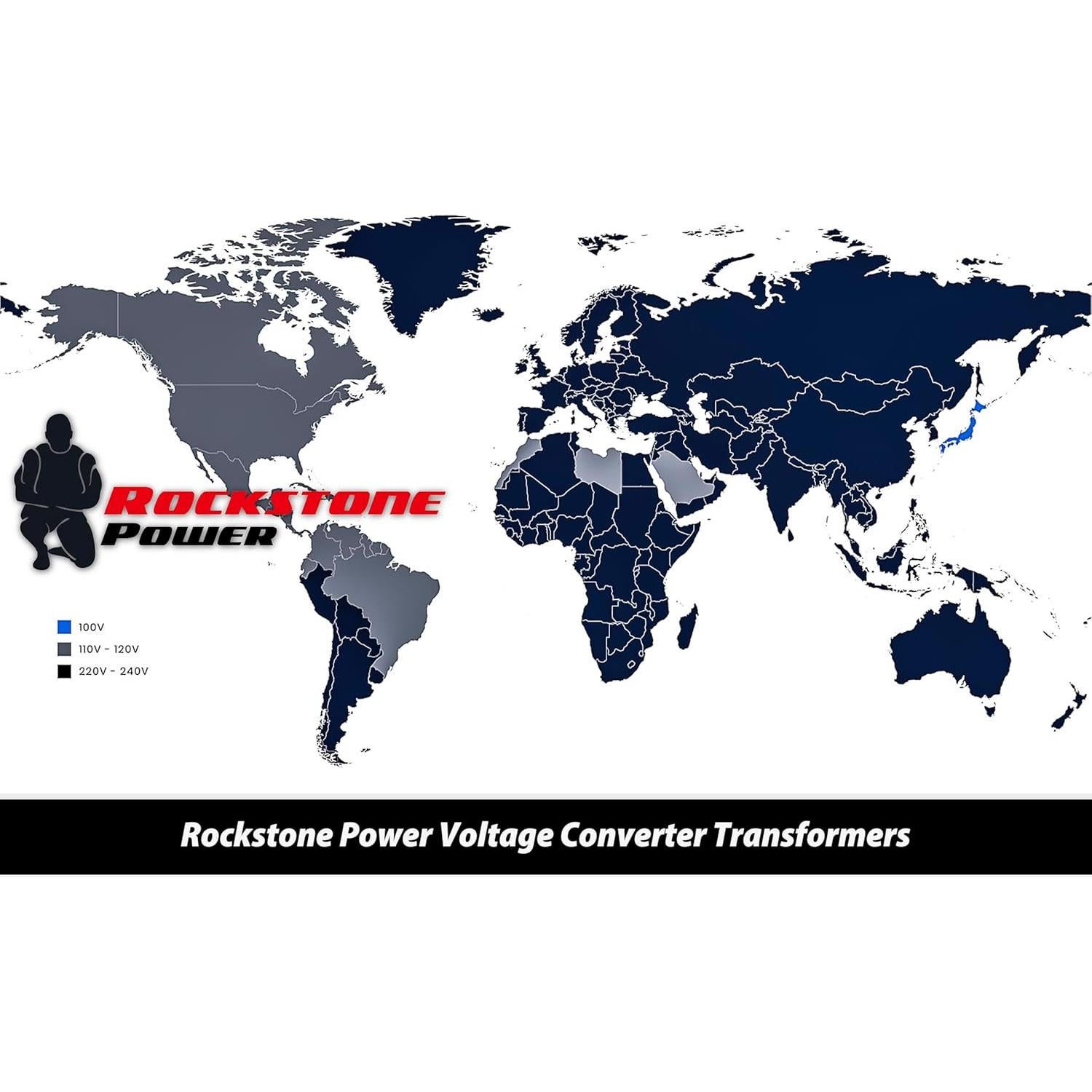 Convertidor Transformador de Voltaje 1000W Rockstone Power