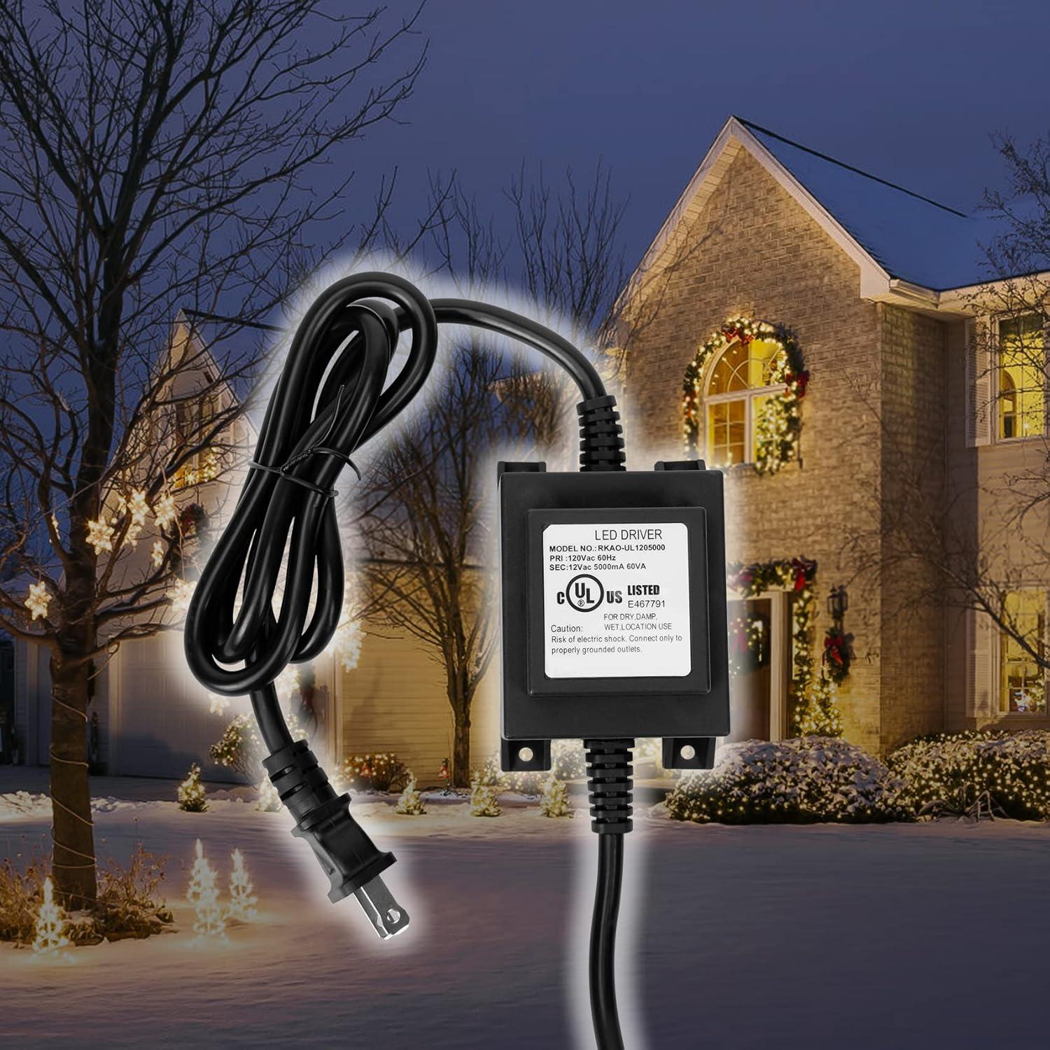 Transformador de Voltaje Onlyfire 110V/120V a 12V 60W