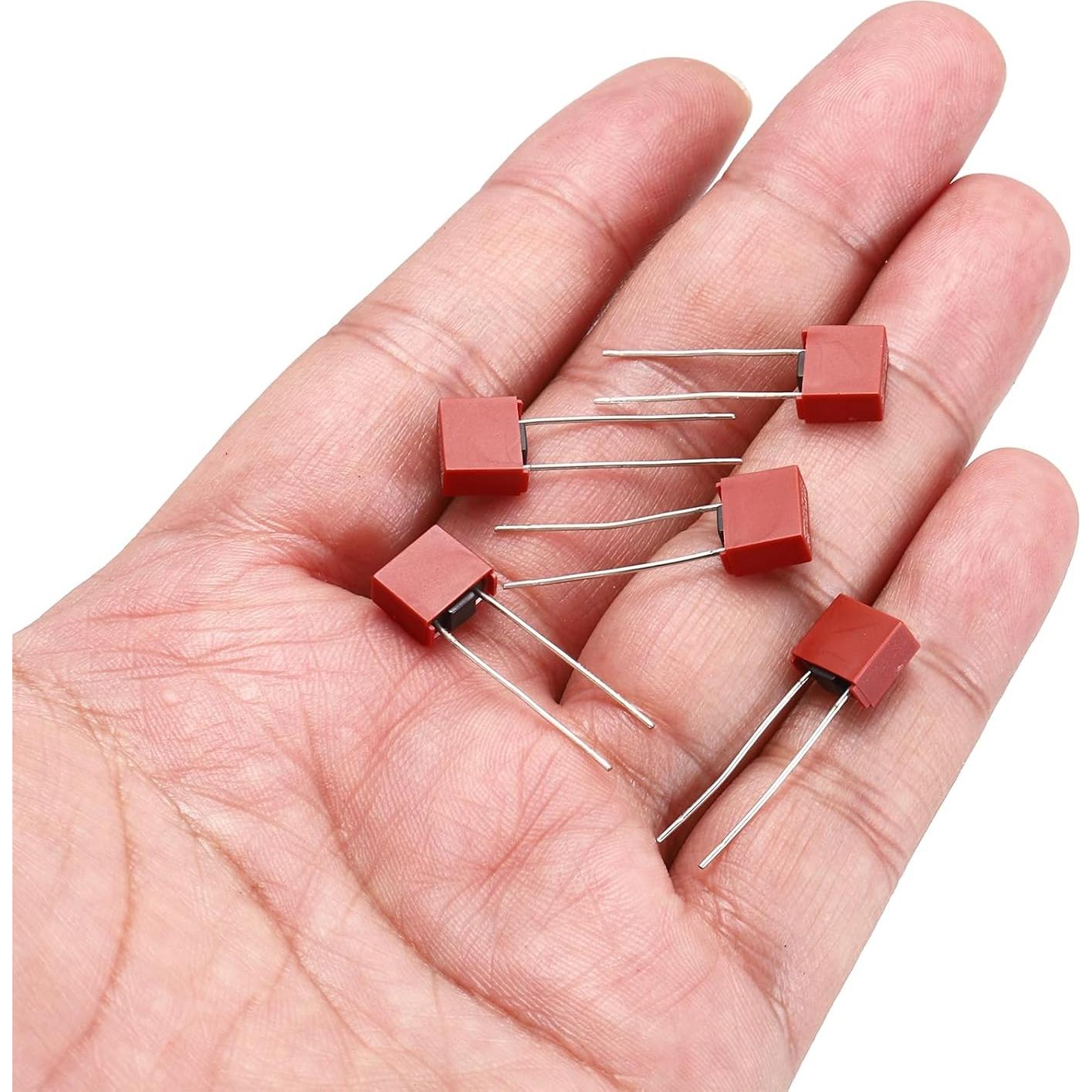 Fusibles Térmicos Lentos uxcell 10 Pcs 3.15A 250V Rojo