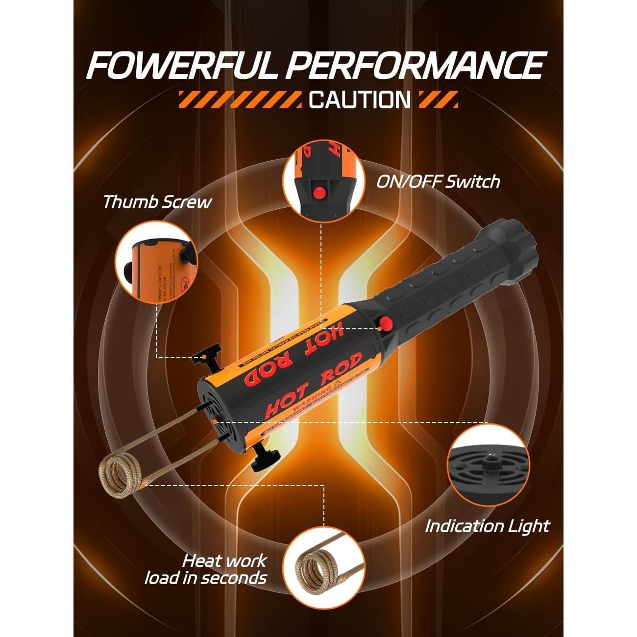 Calentador de Inducción Solary 1200W 8 Bobinas para Tornillos