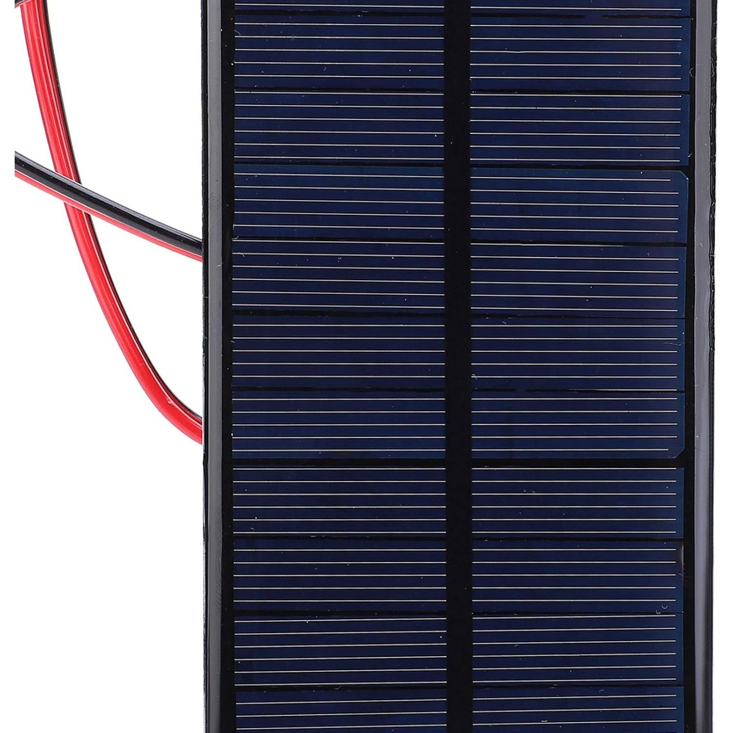 Panel Solar 6V 1W Moncer - 3PCS Células de Silicio para DIY