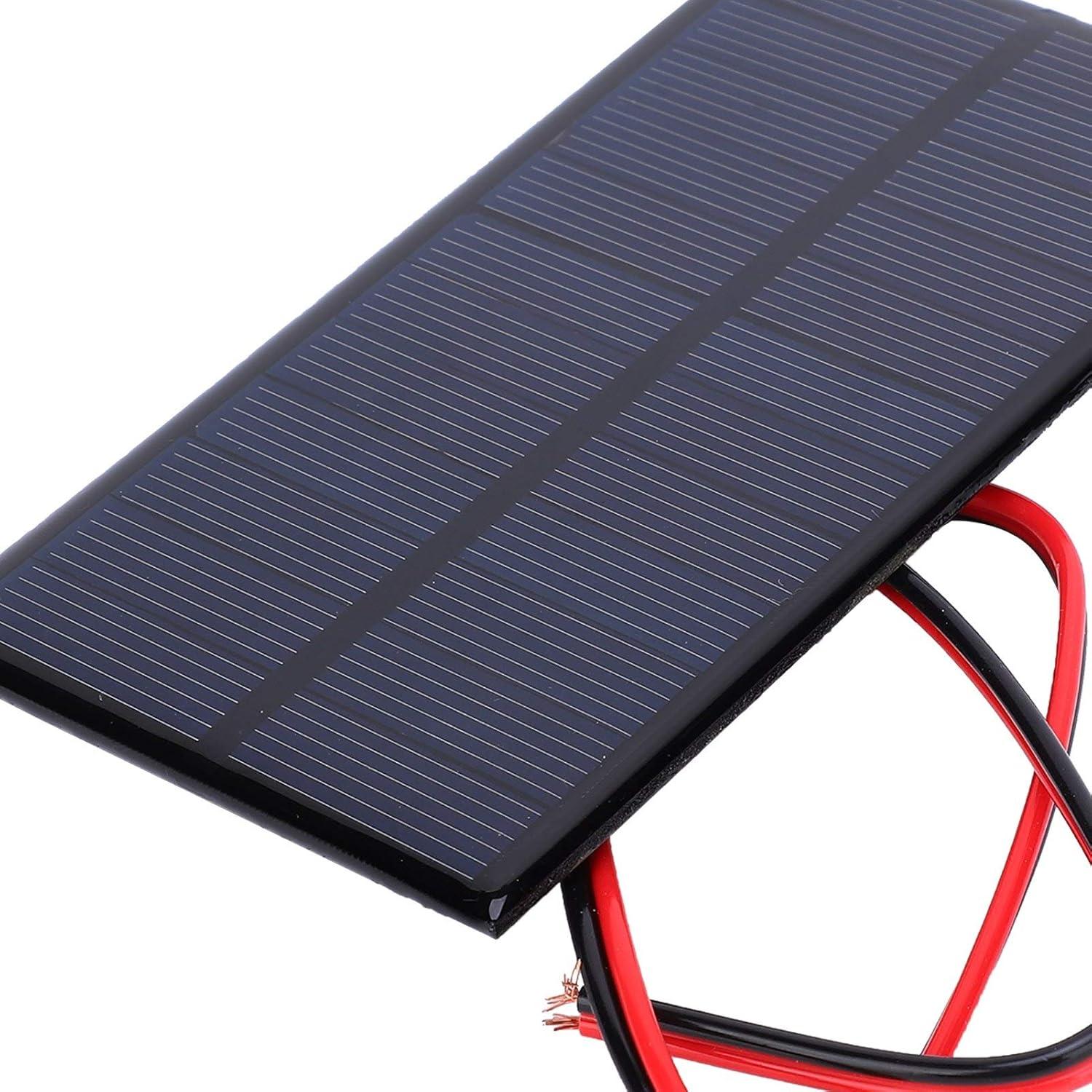 Panel Solar 6V 1W Moncer - 3PCS Células de Silicio para DIY