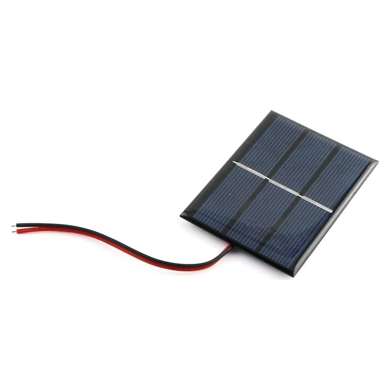 Mini Celda Solar 0.65W BLLNDX 60x80mm para Cargadores Móviles
