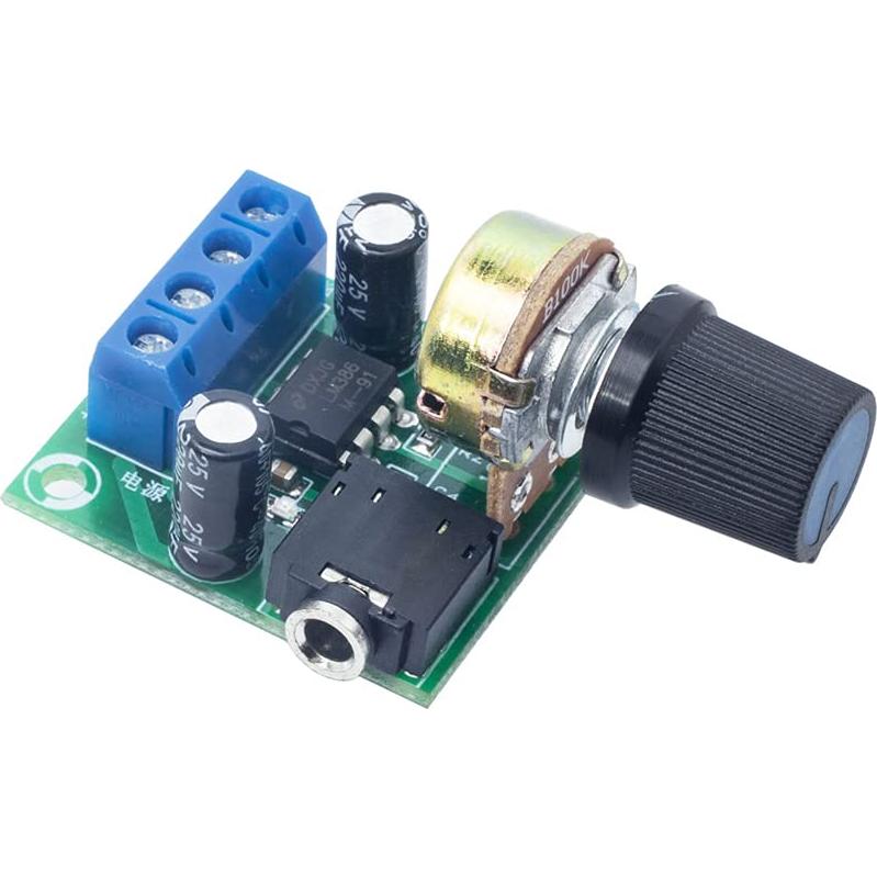 Amplificador de Potencia Mini Acxico LM386 10W 3-12V 2 Pcs