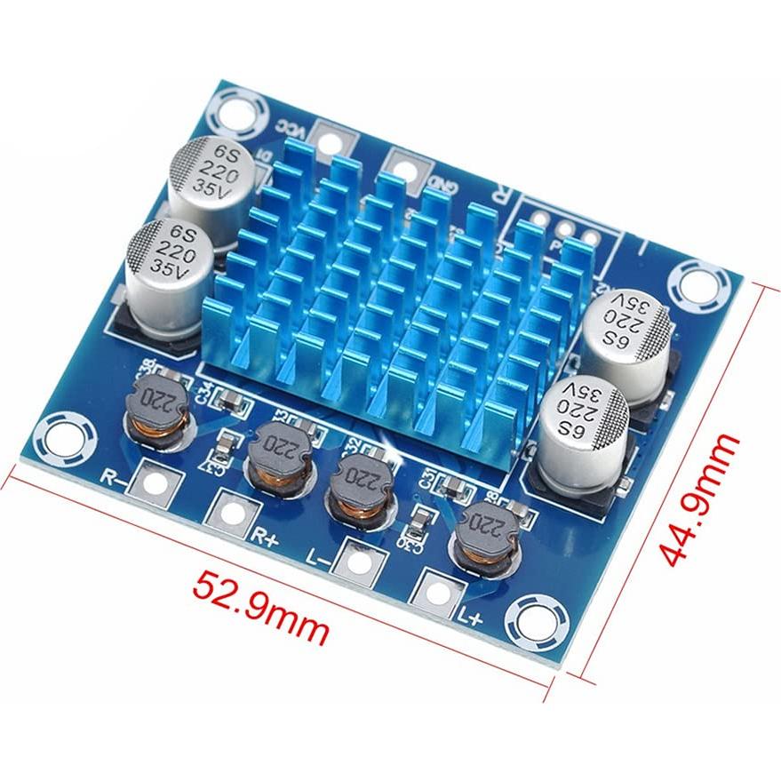 Placa Amplificador Estéreo Digital HiLetgo TPA3110 30W+30W