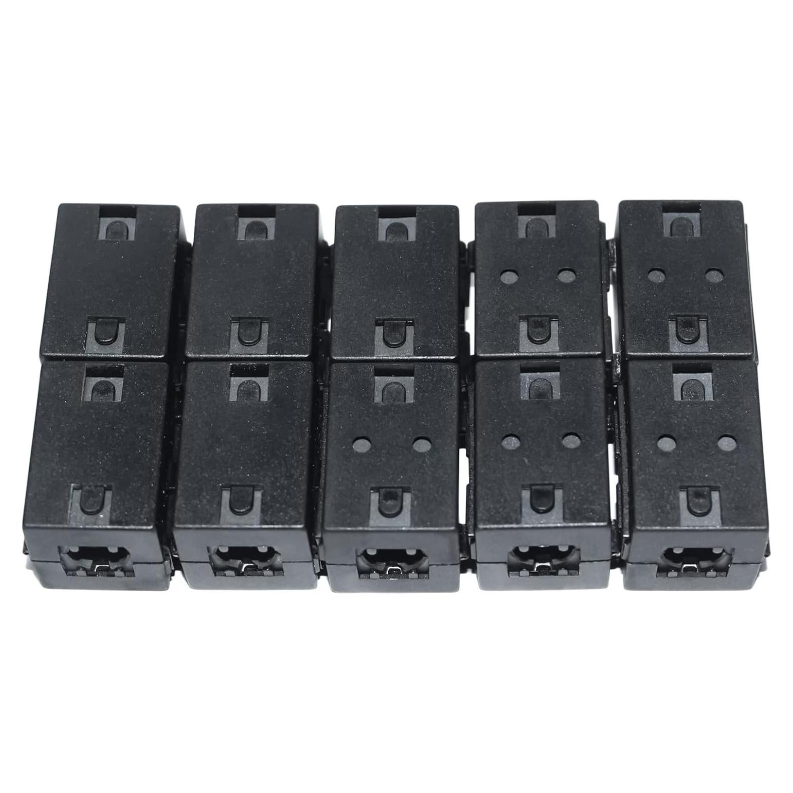 Clip de Perla de Ferrita 10PCS TOJOIN 10mm Supresor RFI EMI