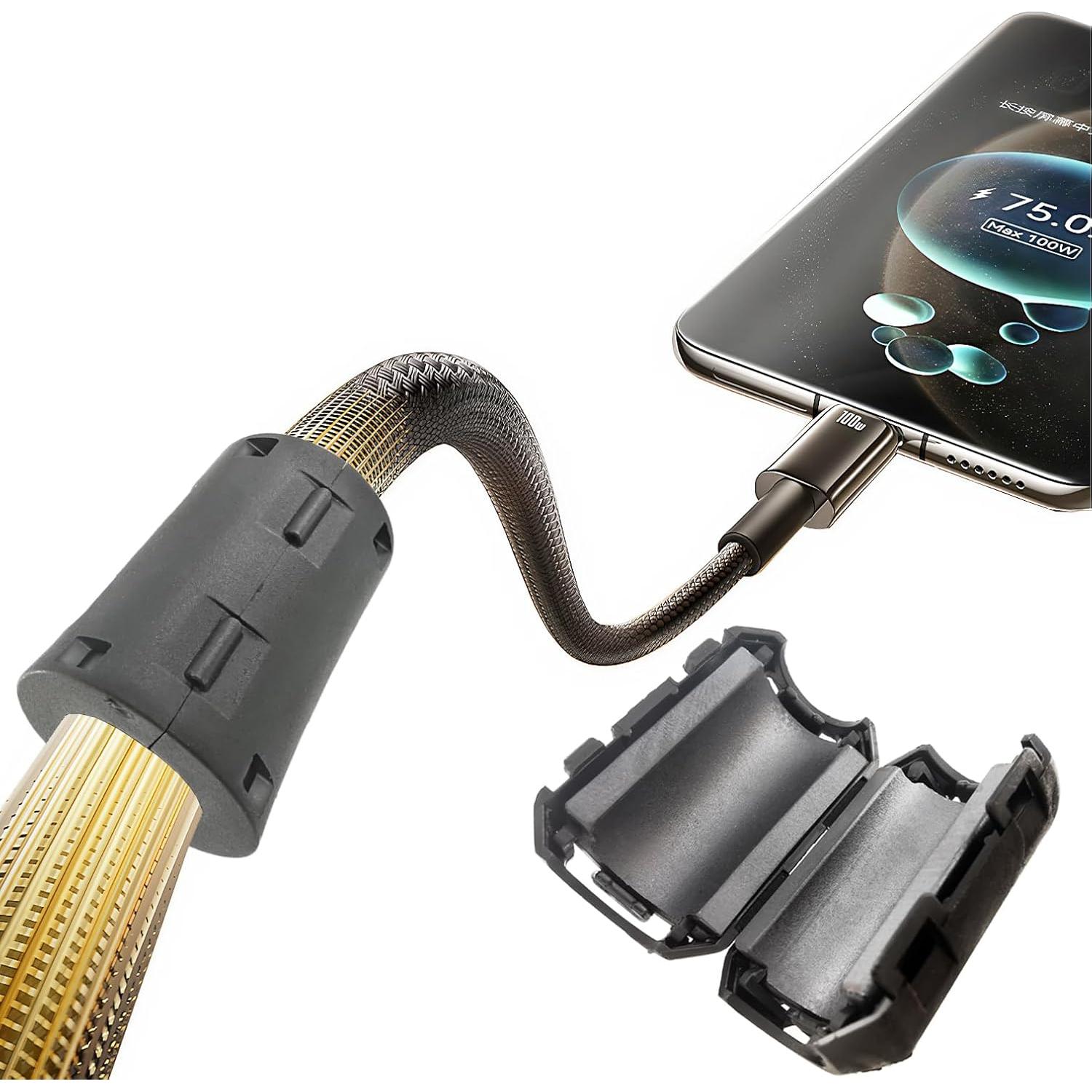 10 Piezas Núcleo de Ferrita RONDURE 13mm Filtro EMI RFI