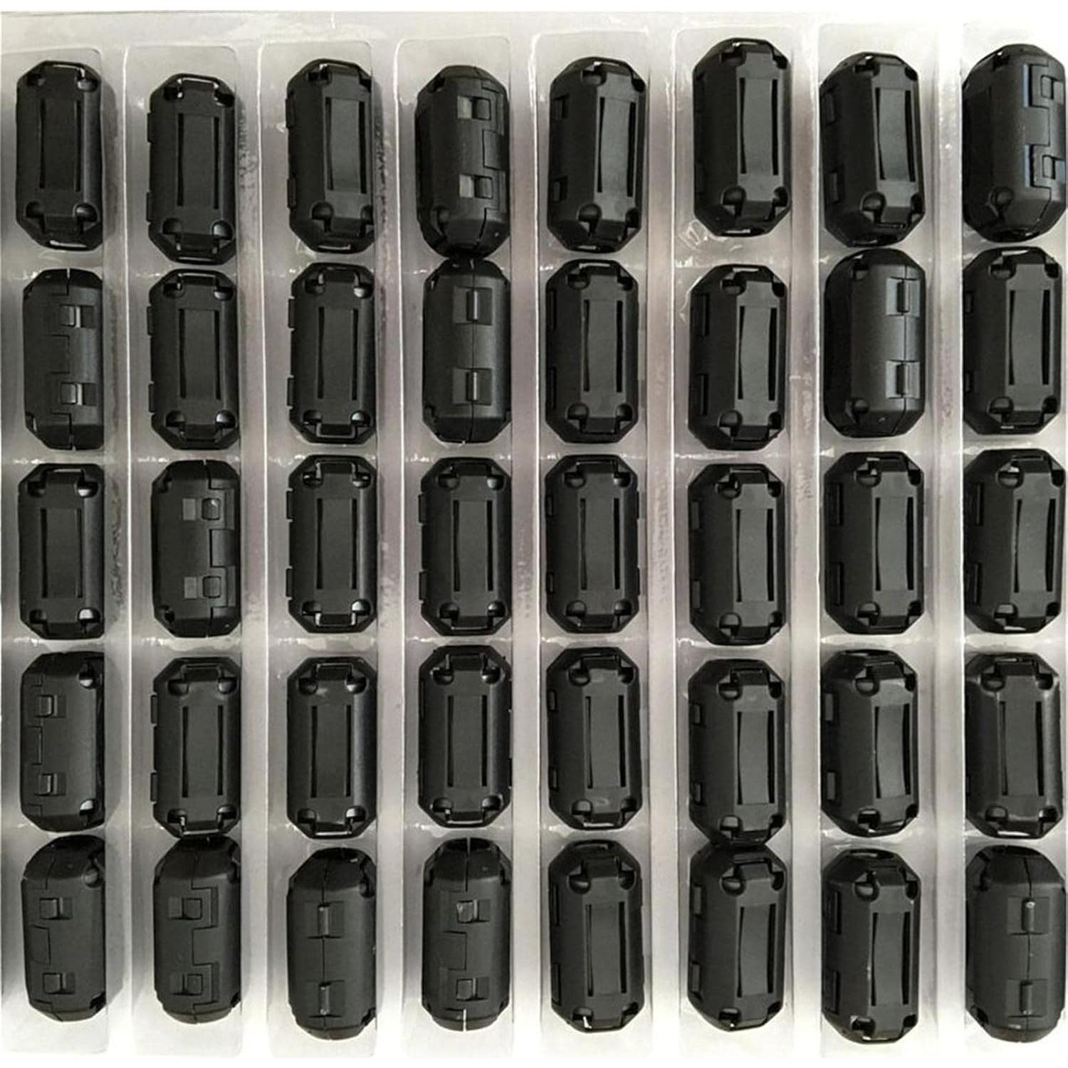 20 Piezas Núcleo de Ferrita Filtro UF70B 7mm para Cancelación de Ruido