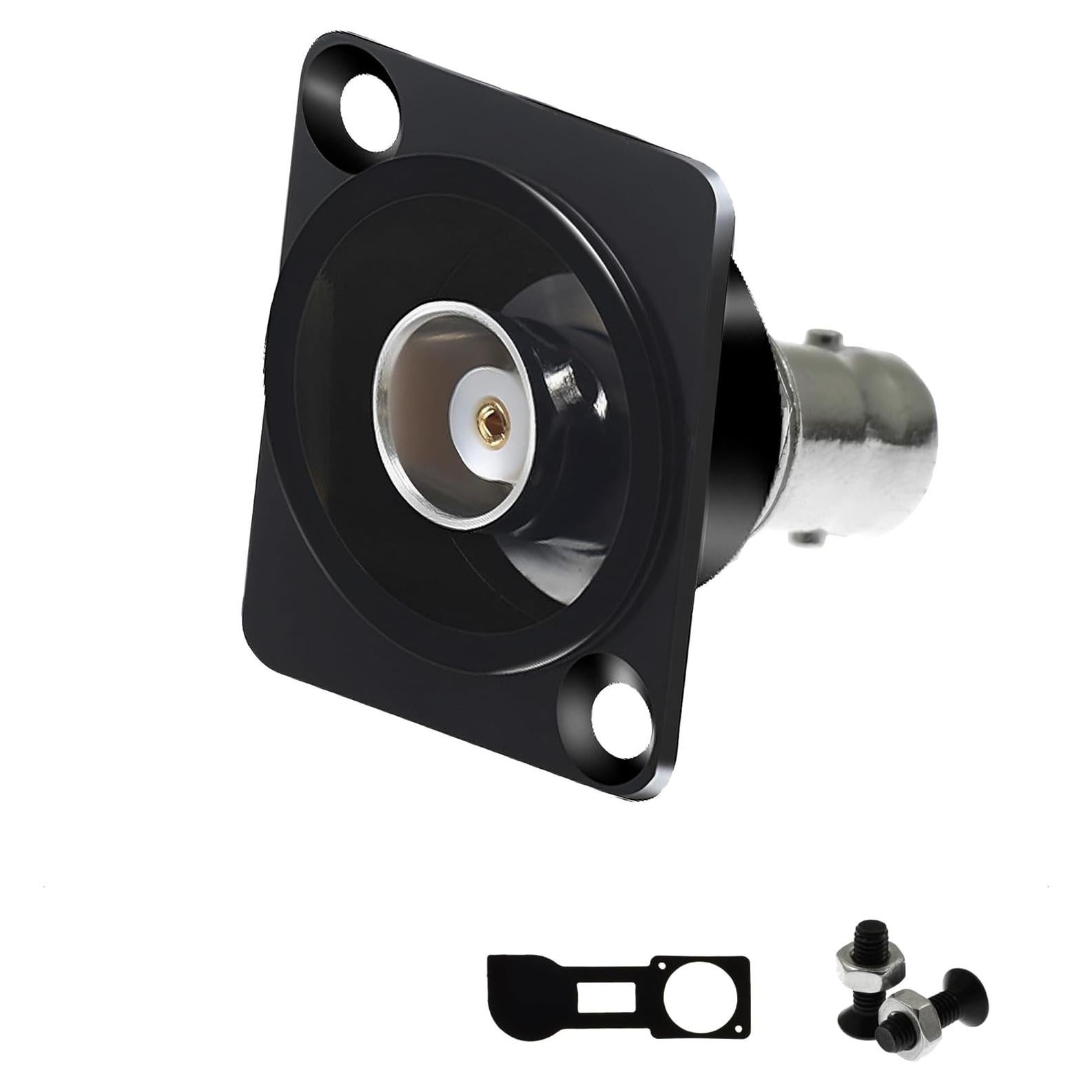 Conector BNC D-Type 50 Ohm Hembra a Hembra YiKaiEn