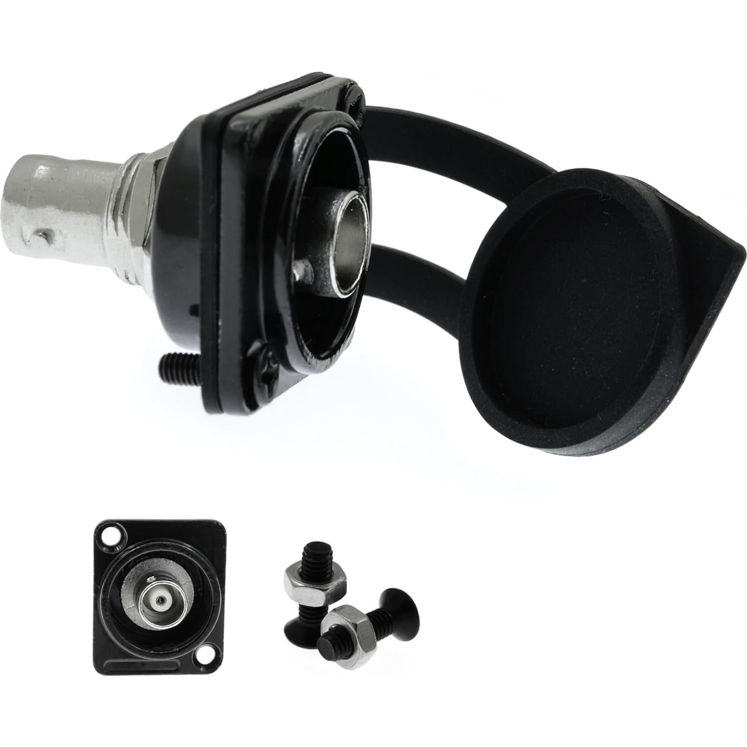 Conector BNC D-Type 50 Ohm Hembra a Hembra YiKaiEn