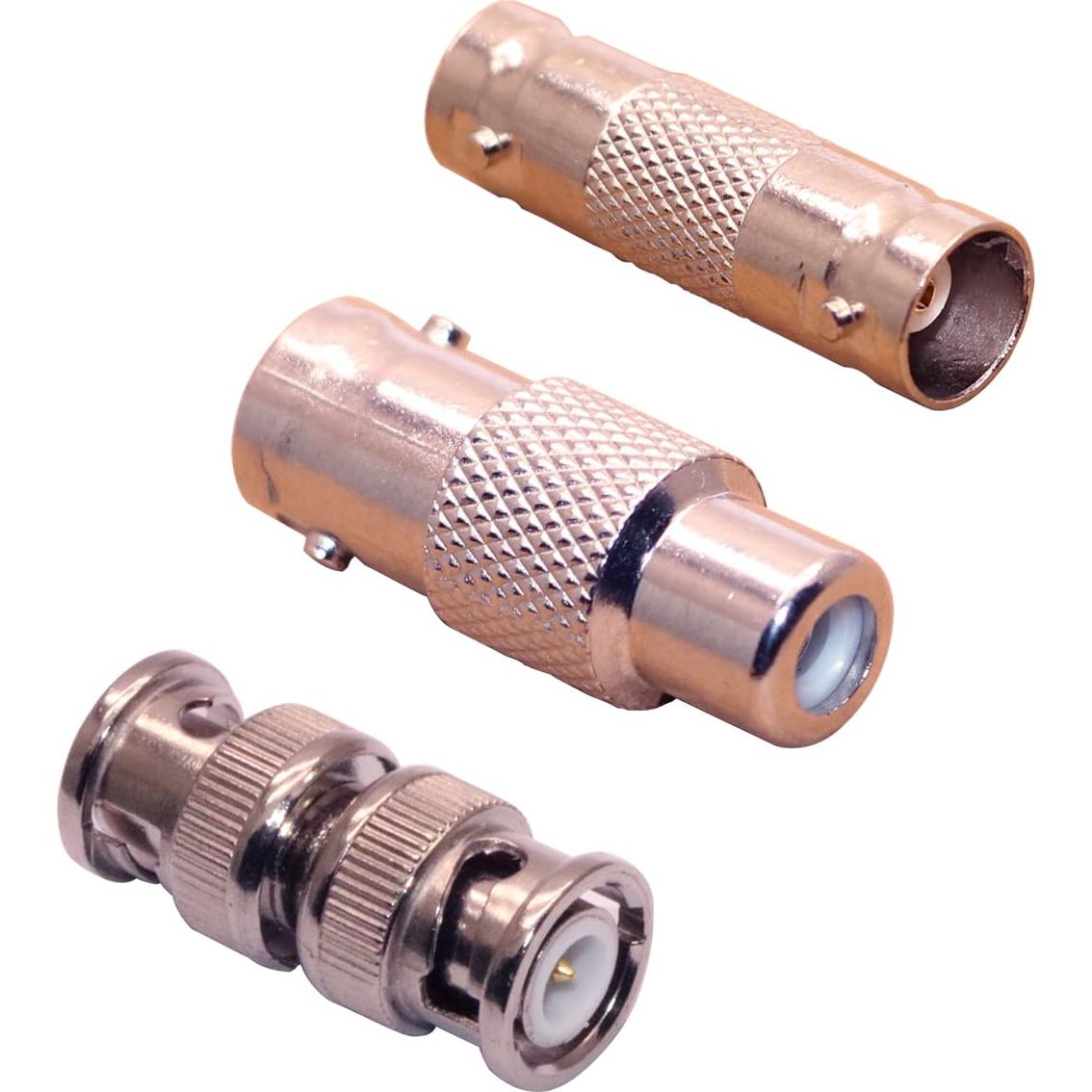 Kit de Conectores Coaxiales RF 9 Piezas BNC RCA ZJKJHJY