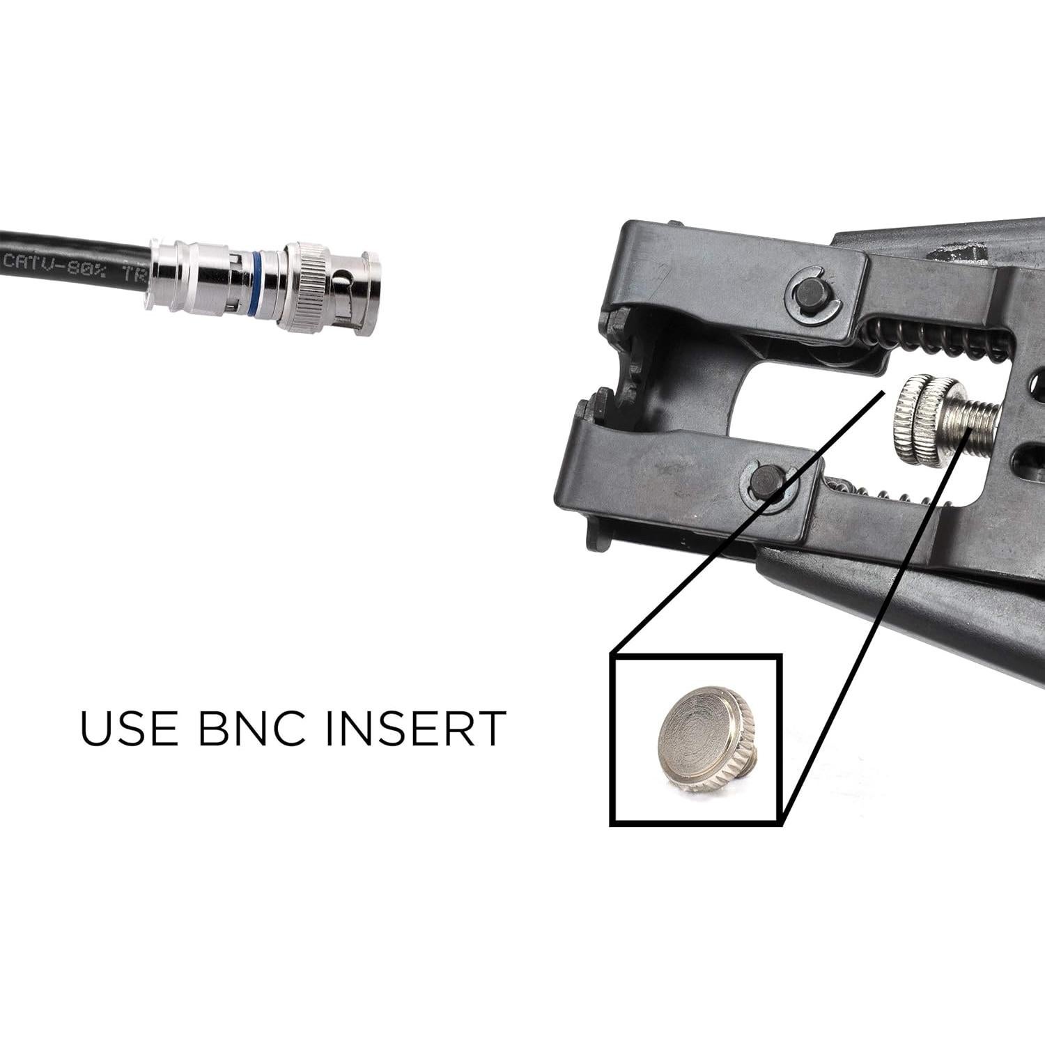 Conectores BNC de Compresión THE CIMPLE CO - Paquete de 25