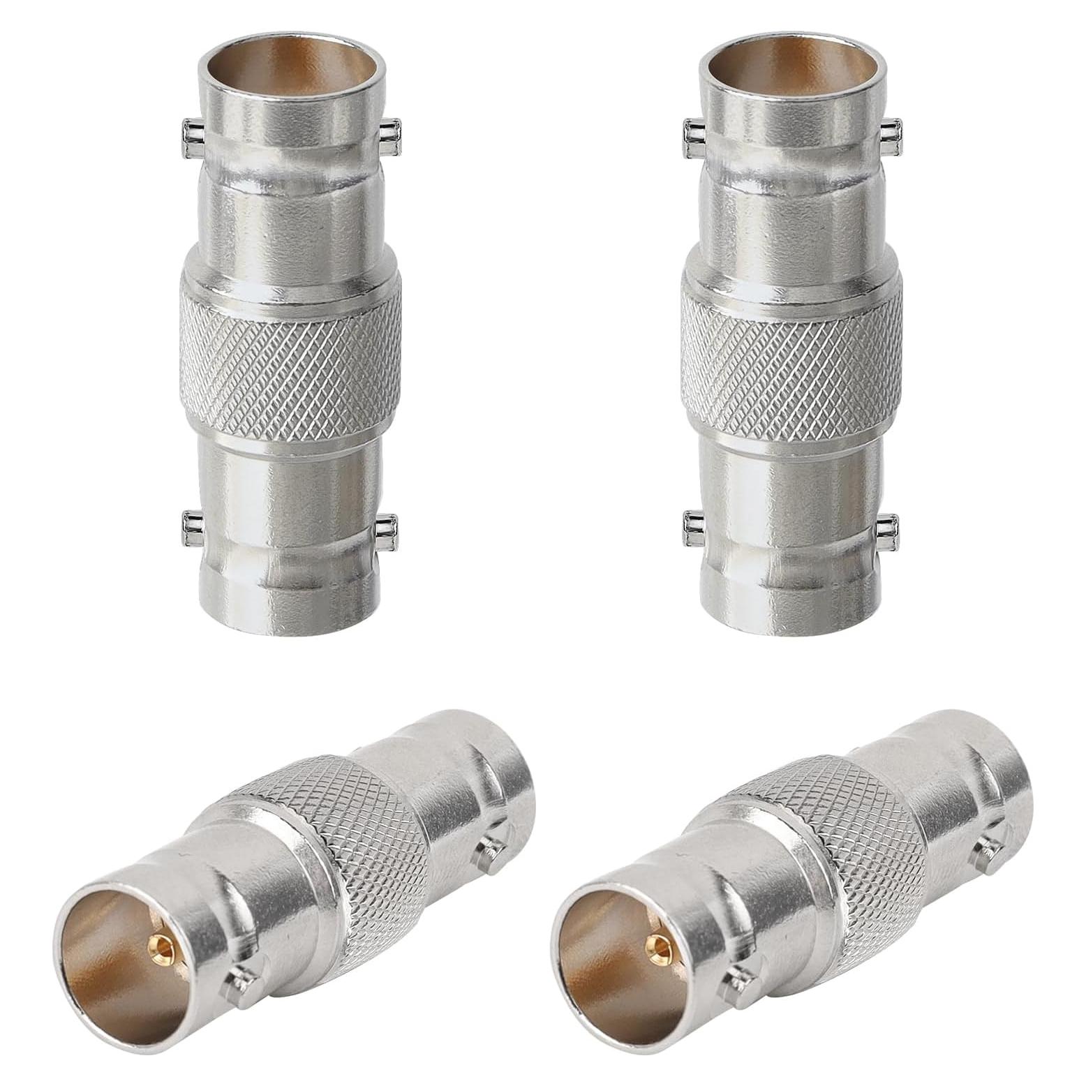 Conector BNC Hembra a Hembra XRDS -RF 4 Piezas 75 Ohm