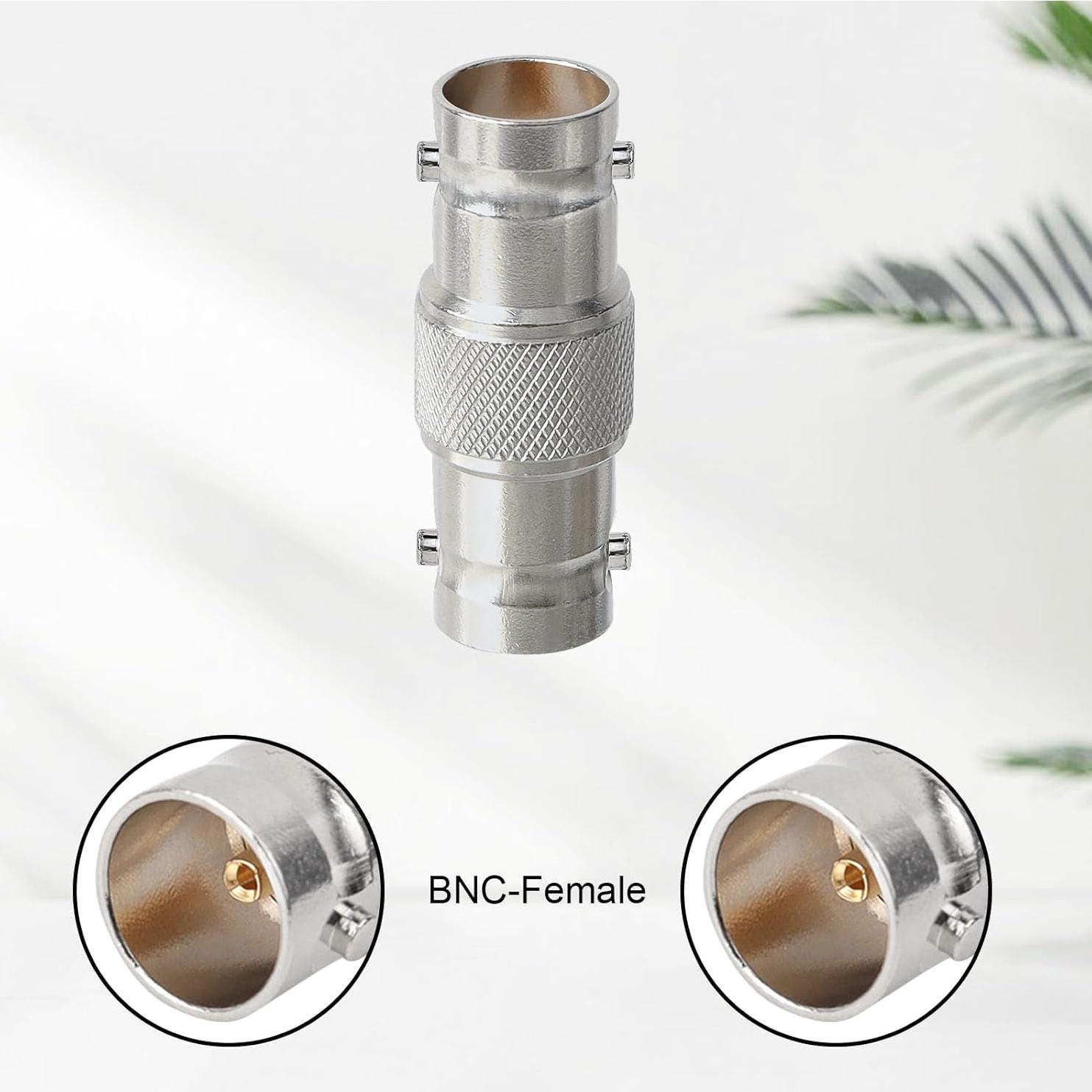 Conector BNC Hembra a Hembra XRDS -RF 4 Piezas 75 Ohm