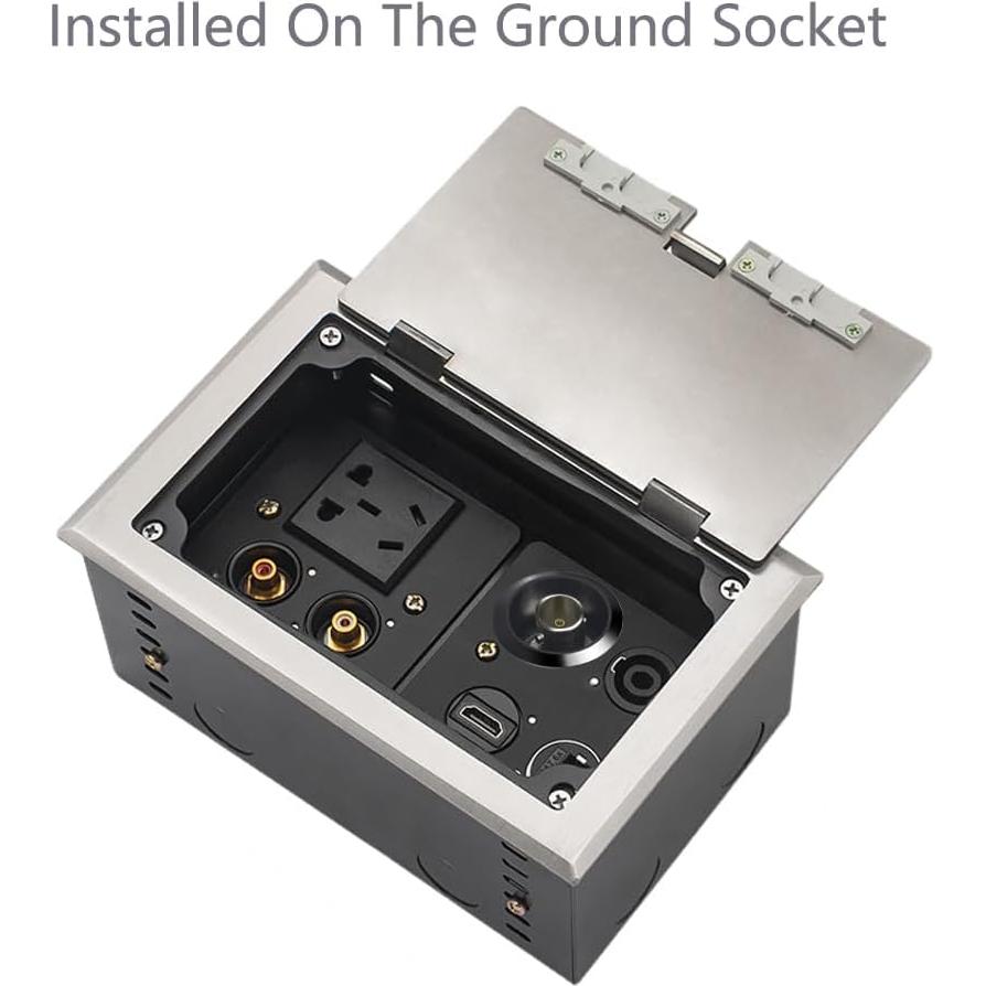 Conector BNC hembra a hembra 75 Ohm YiKaiEn - Montaje en panel