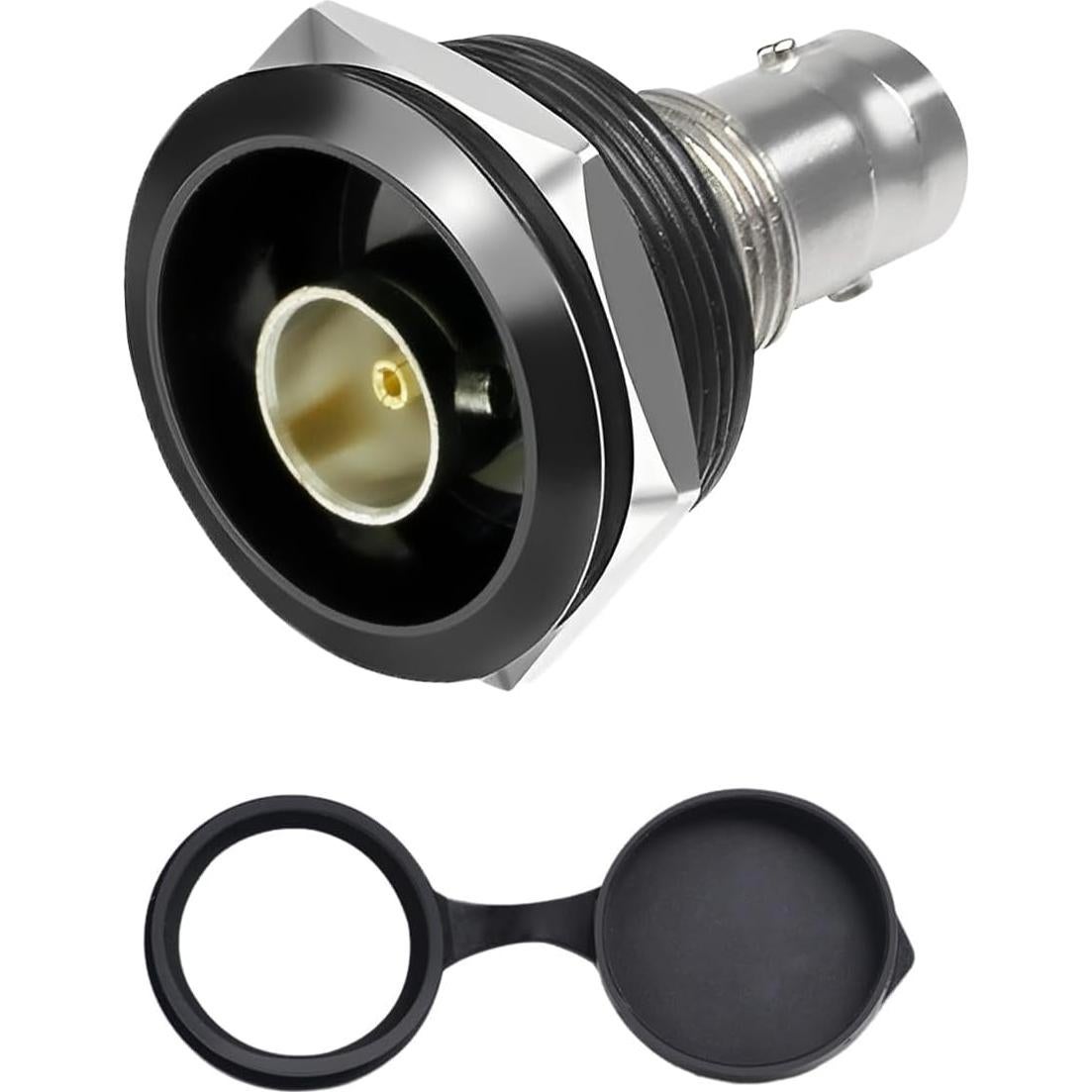 Conector BNC hembra a hembra 75 Ohm YiKaiEn - Montaje en panel